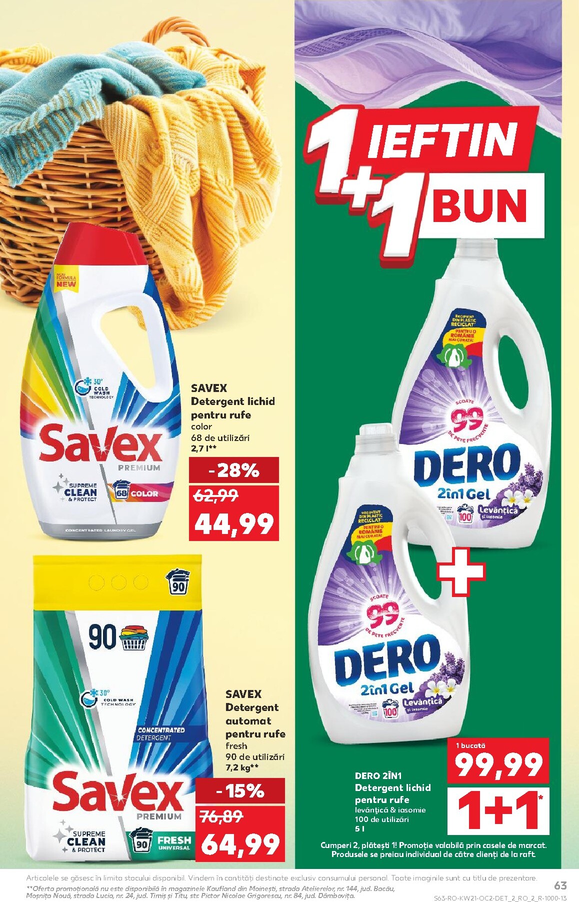 kaufland - Pliantele viitoare Kaufland valabil de la miercuri 20.05.2026 până la marți 26.05.2026 - page: 63