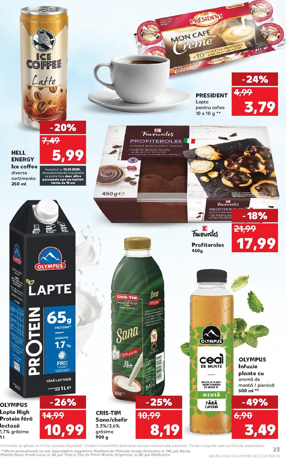 kaufland - Pliantele viitoare Kaufland valabil de la miercuri 20.05.2026 până la marți 26.05.2026 - page: 23
