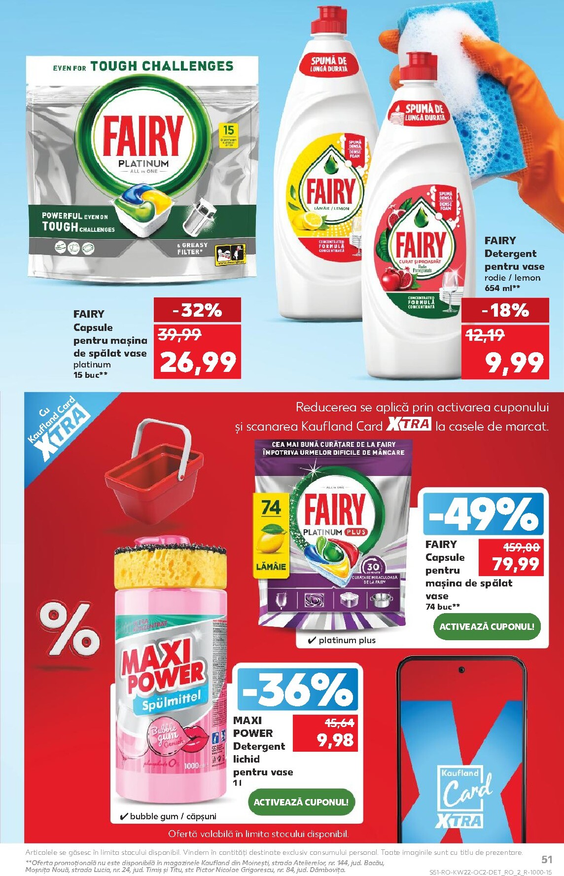 kaufland - Pliantele viitoare Kaufland valabil de la miercuri 27.05.2026 până la marți 02.06.2026 - page: 51