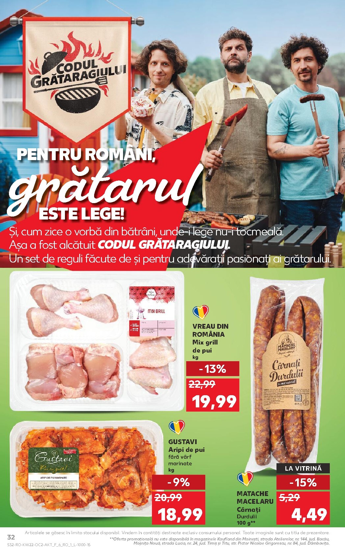 kaufland - Pliantele viitoare Kaufland valabil de la miercuri 27.05.2026 până la marți 02.06.2026 - page: 32
