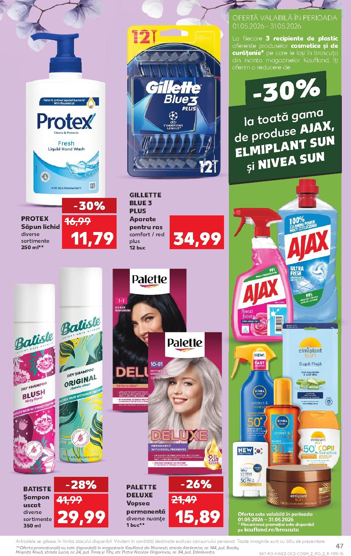kaufland - Pliantele viitoare Kaufland valabil de la miercuri 27.05.2026 până la marți 02.06.2026 - page: 47
