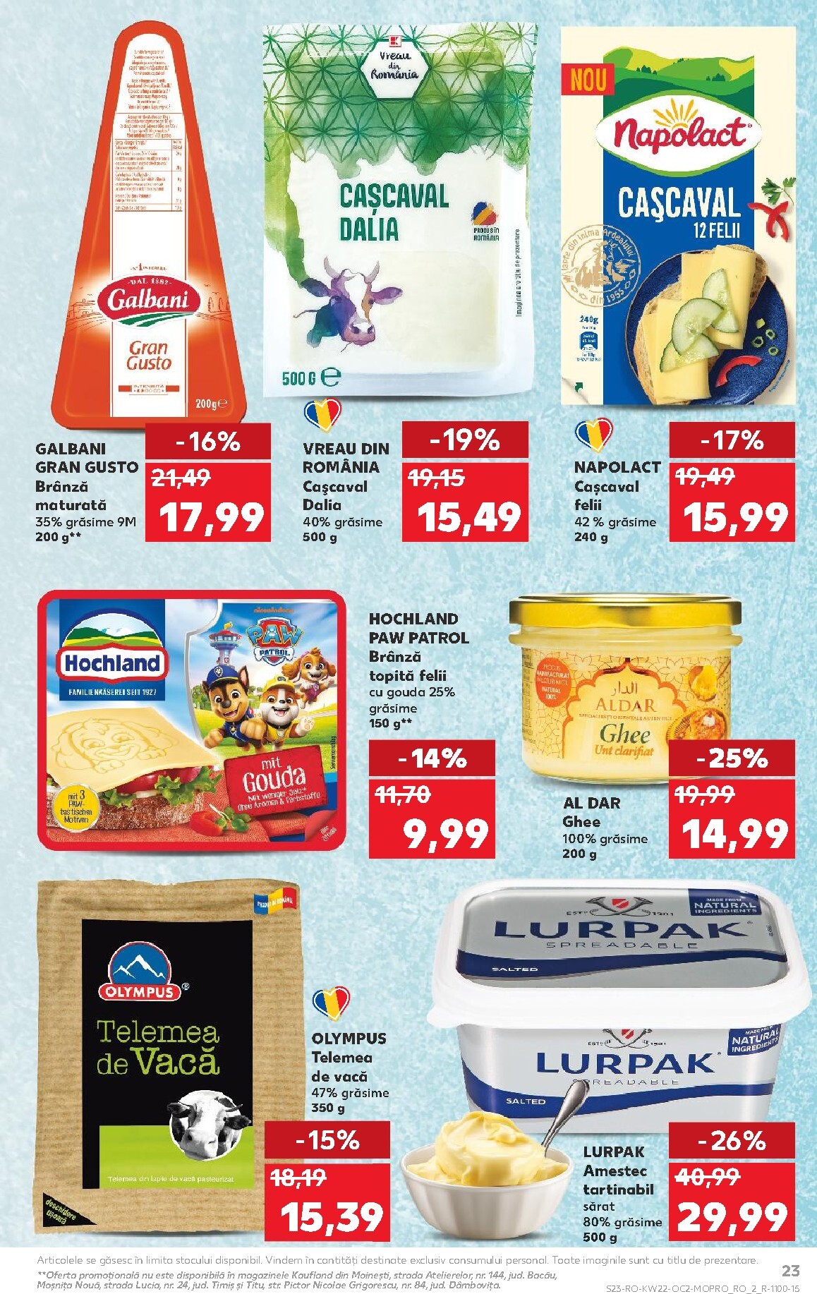 kaufland - Pliantele viitoare Kaufland valabil de la miercuri 27.05.2026 până la marți 02.06.2026 - page: 23