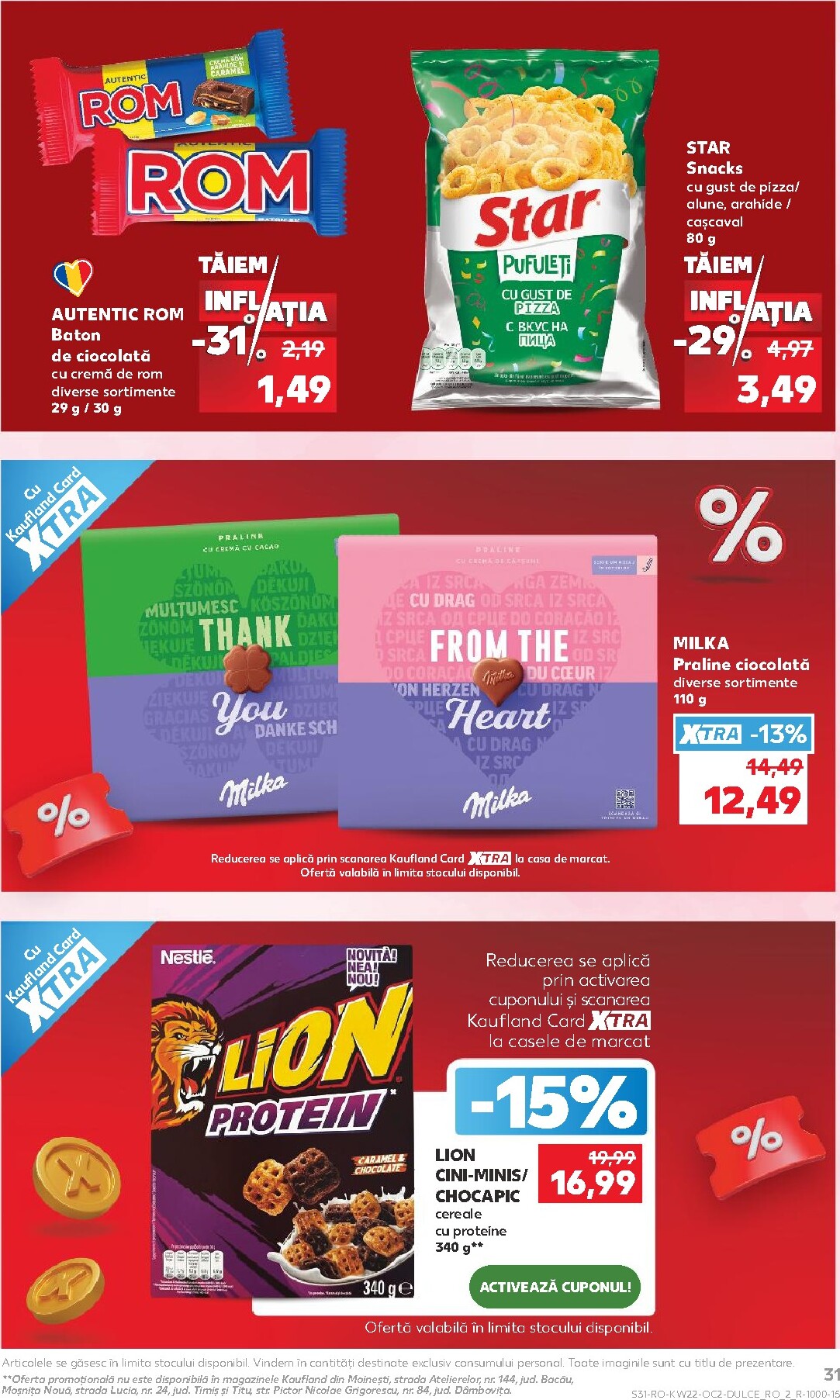 kaufland - Pliantele viitoare Kaufland valabil de la miercuri 27.05.2026 până la marți 02.06.2026 - page: 31
