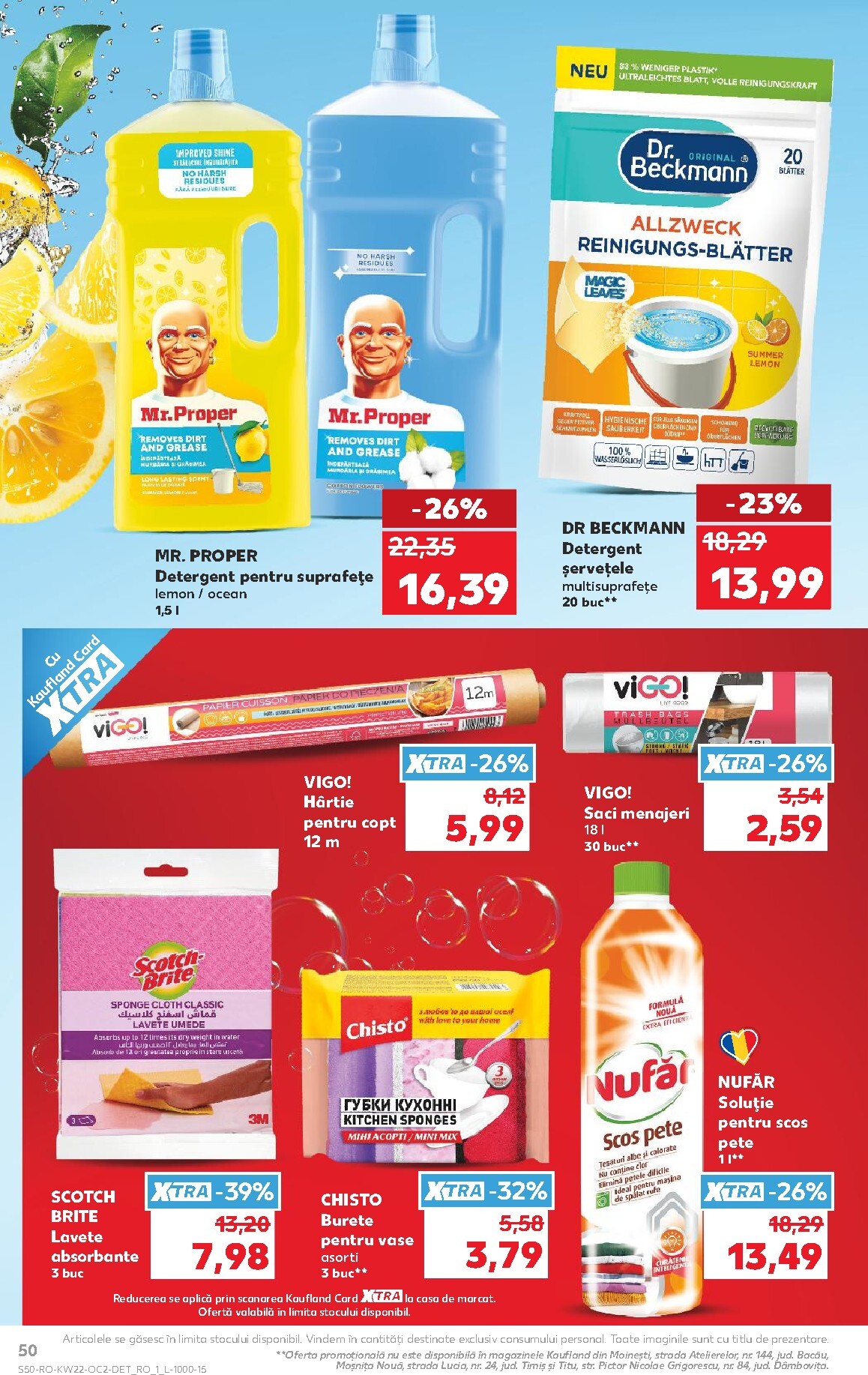 kaufland - Pliantele viitoare Kaufland valabil de la miercuri 27.05.2026 până la marți 02.06.2026 - page: 50