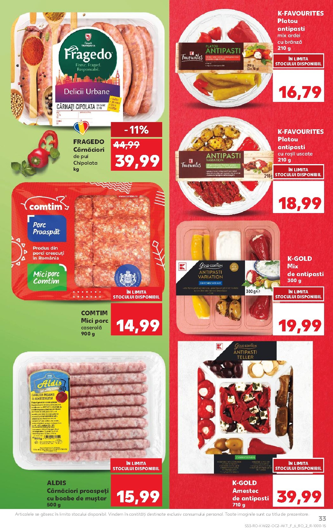kaufland - Pliantele viitoare Kaufland valabil de la miercuri 27.05.2026 până la marți 02.06.2026 - page: 33