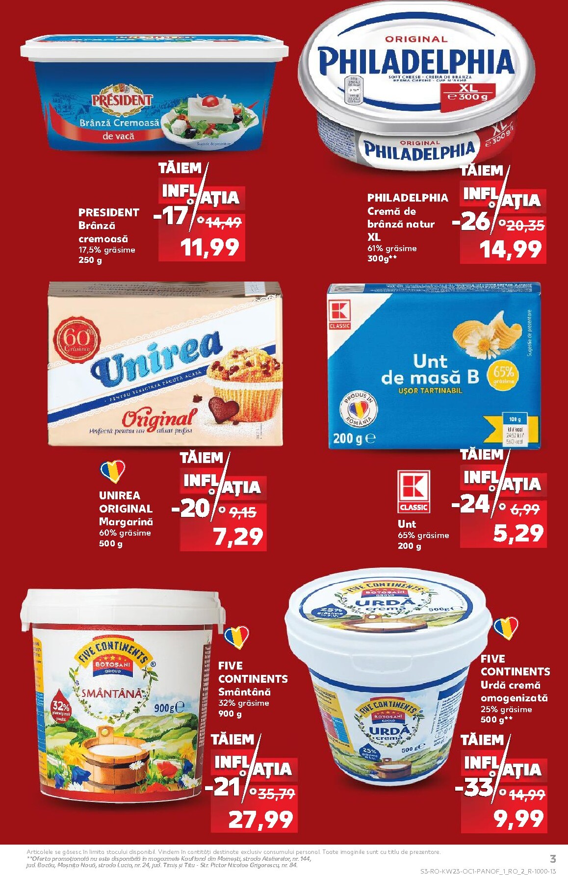 kaufland - Kaufland - Ieftin si bun pliante pentru săptămâna viitoare de la miercuri 03.06.2026 până la marți 30.06.2026 - page: 3