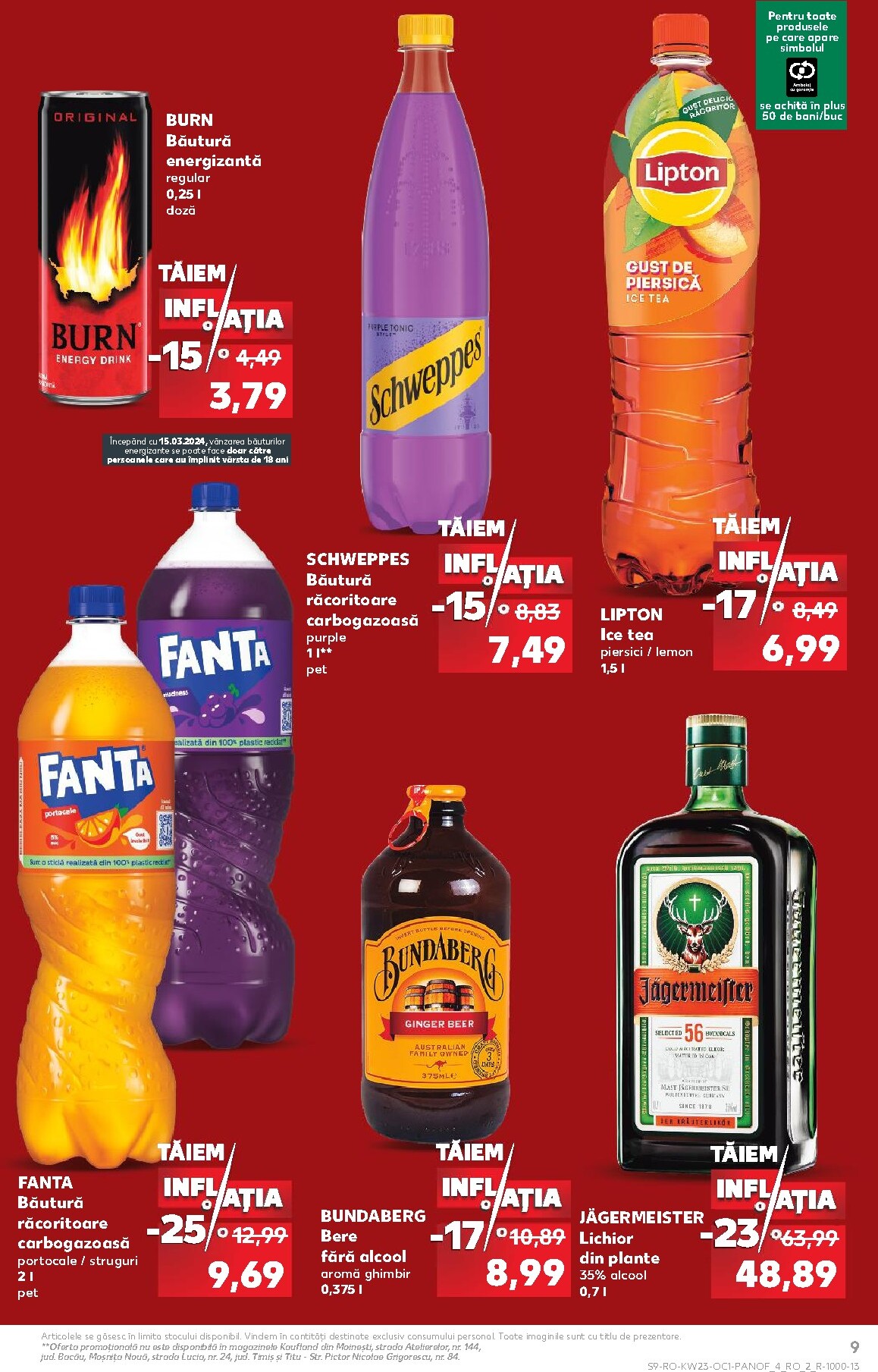 kaufland - Kaufland - Ieftin si bun pliante pentru săptămâna viitoare de la miercuri 03.06.2026 până la marți 30.06.2026 - page: 9