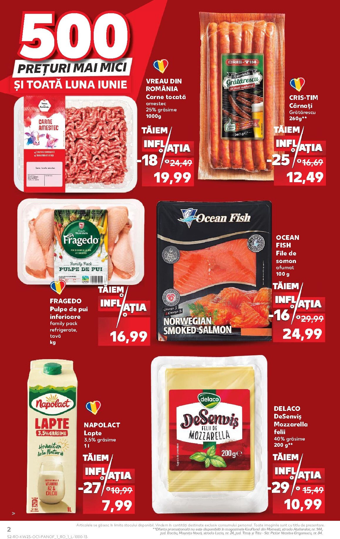 kaufland - Kaufland - Ieftin si bun pliante pentru săptămâna viitoare de la miercuri 03.06.2026 până la marți 30.06.2026 - page: 2