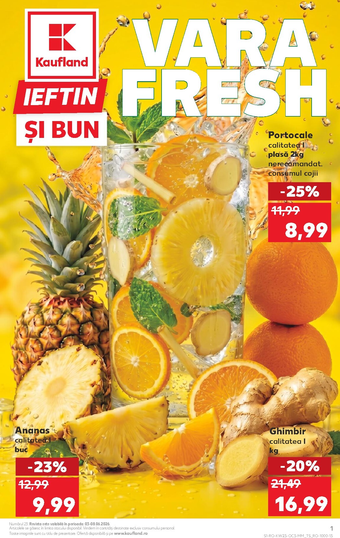 kaufland - Kaufland - Vara Fresh pliante pentru săptămâna viitoare de la miercuri 03.06.2026 până la marți 09.06.2026
