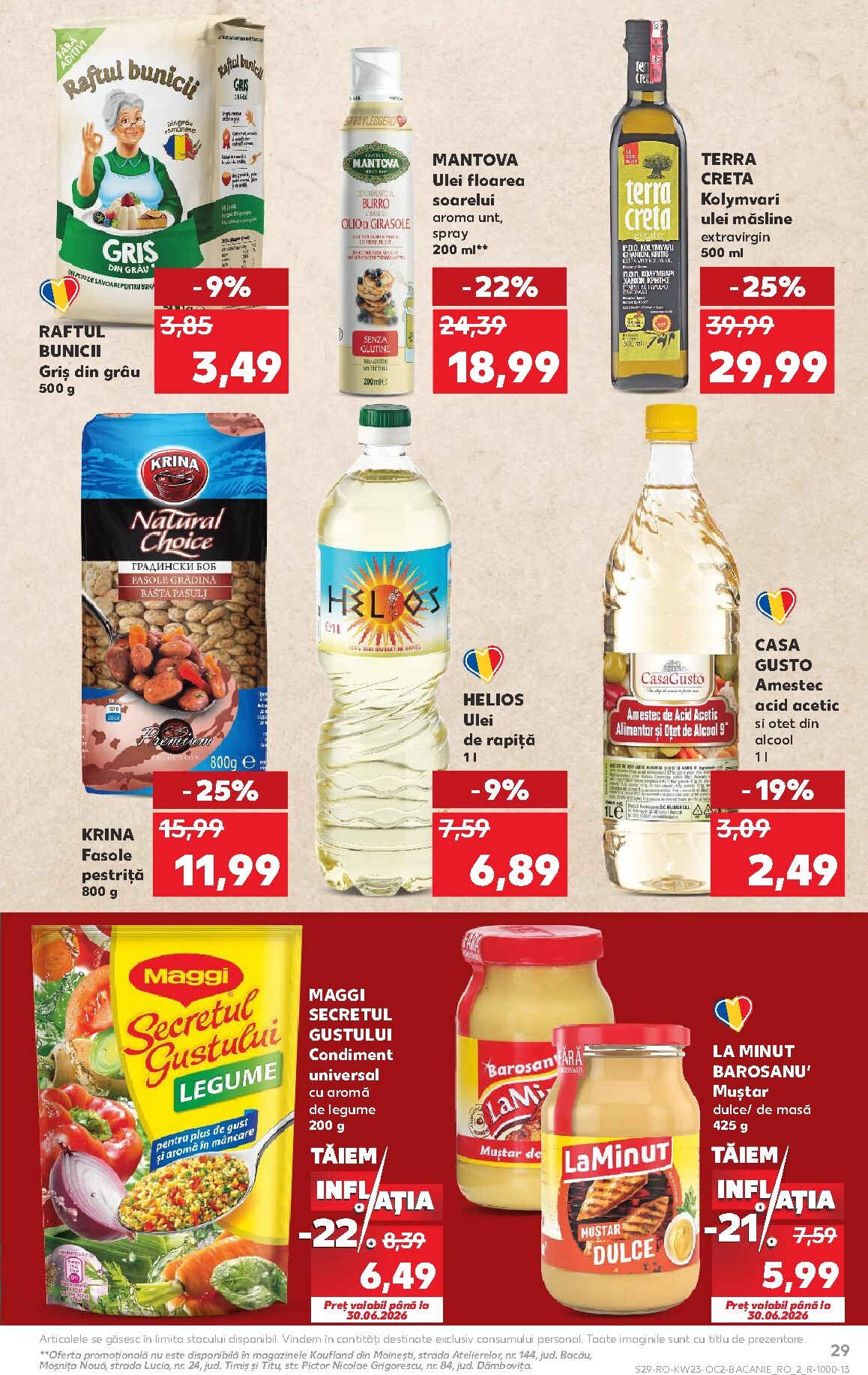 kaufland - Kaufland pliante pentru săptămâna viitoare de la miercuri 03.06.2026 până la marți 09.06.2026 - page: 29