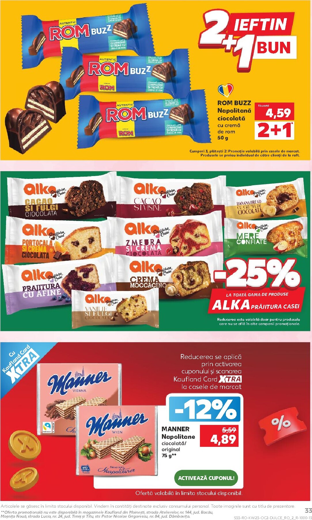kaufland - Kaufland pliante pentru săptămâna viitoare de la miercuri 03.06.2026 până la marți 09.06.2026 - page: 33