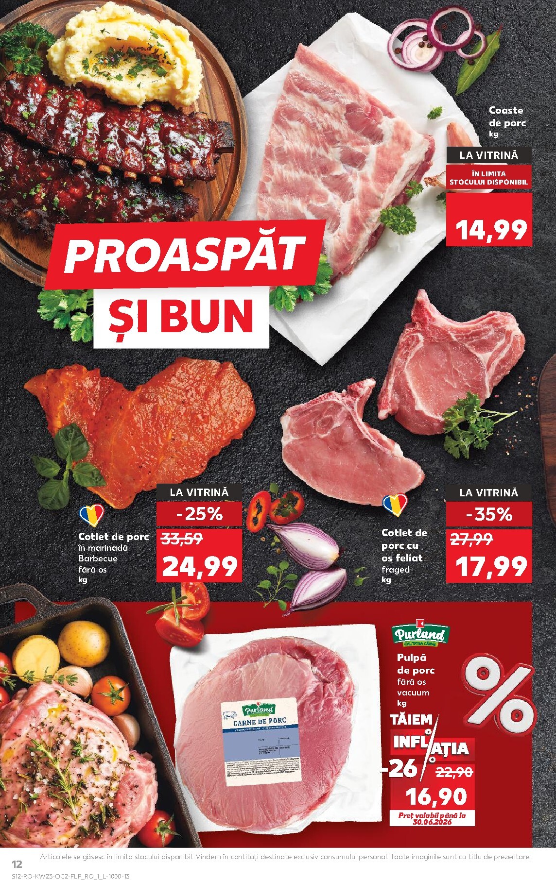 kaufland - Kaufland pliante pentru săptămâna viitoare de la miercuri 03.06.2026 până la marți 09.06.2026 - page: 12