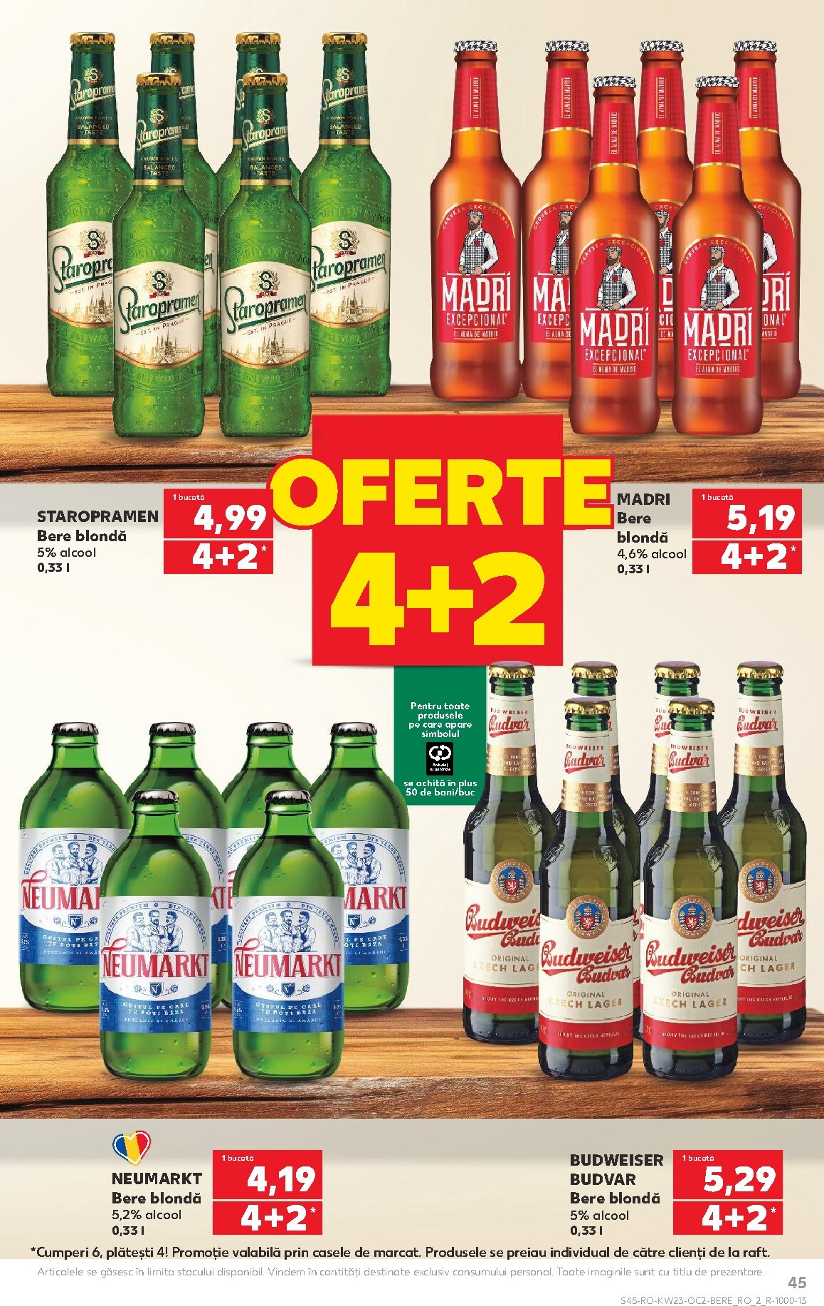 kaufland - Kaufland pliante pentru săptămâna viitoare de la miercuri 03.06.2026 până la marți 09.06.2026 - page: 45