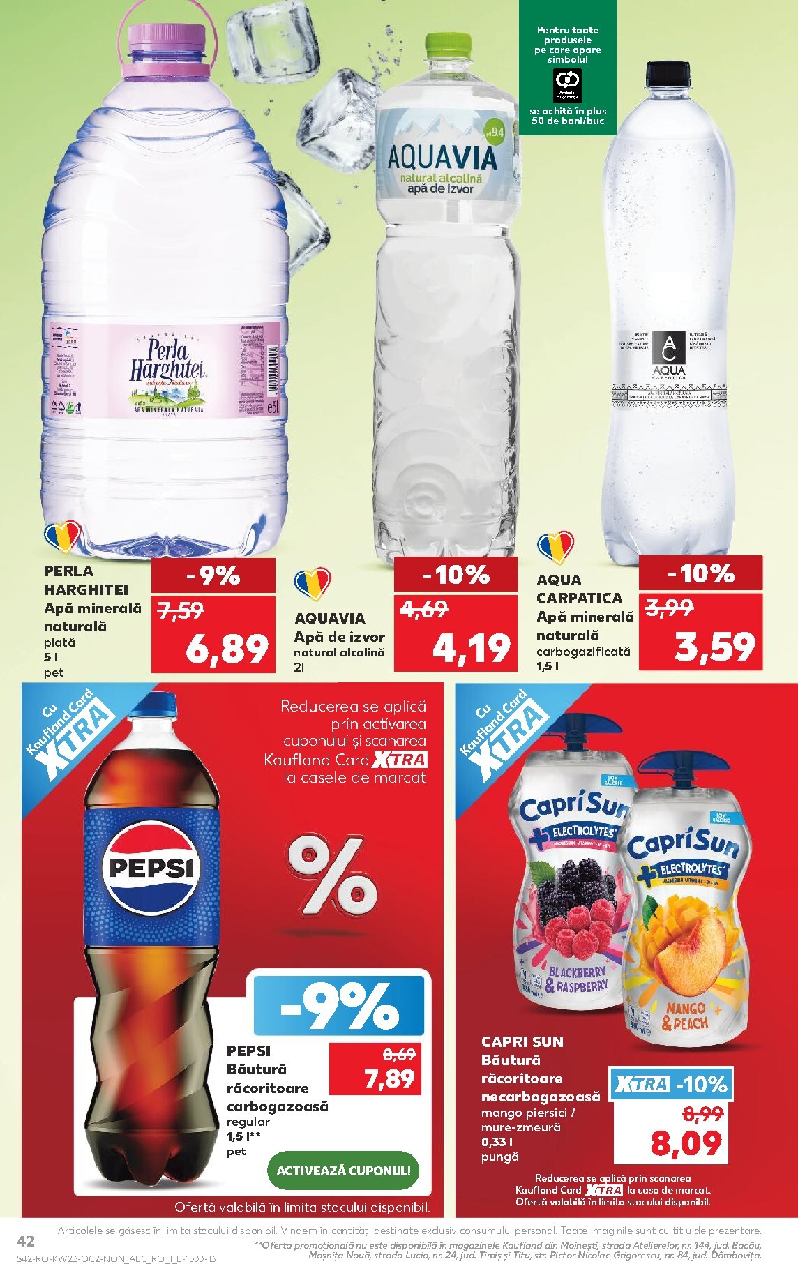 kaufland - Kaufland pliante pentru săptămâna viitoare de la miercuri 03.06.2026 până la marți 09.06.2026 - page: 42