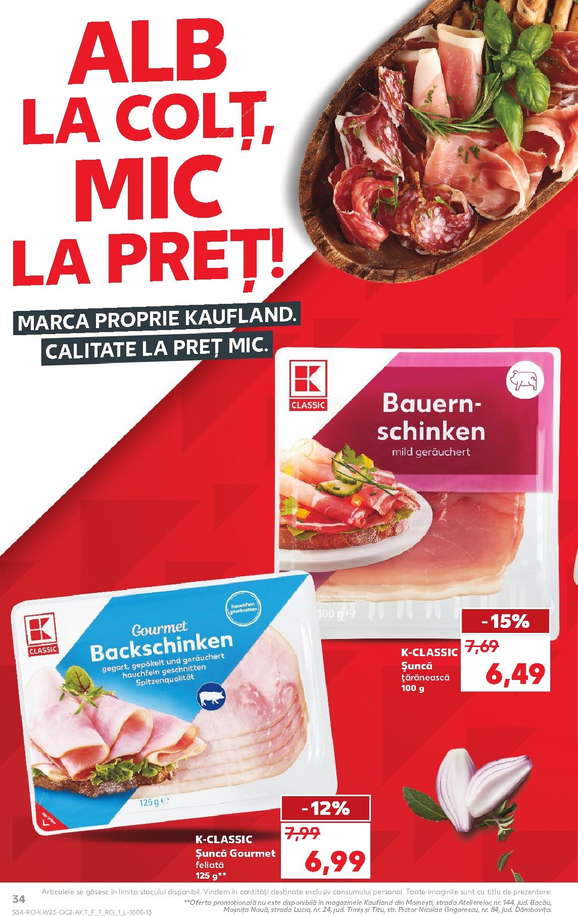 kaufland - Kaufland pliante pentru săptămâna viitoare de la miercuri 03.06.2026 până la marți 09.06.2026 - page: 34