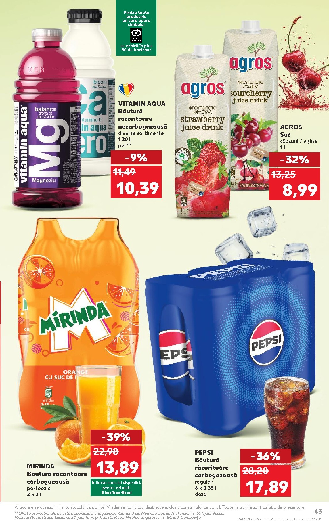 kaufland - Kaufland pliante pentru săptămâna viitoare de la miercuri 03.06.2026 până la marți 09.06.2026 - page: 43