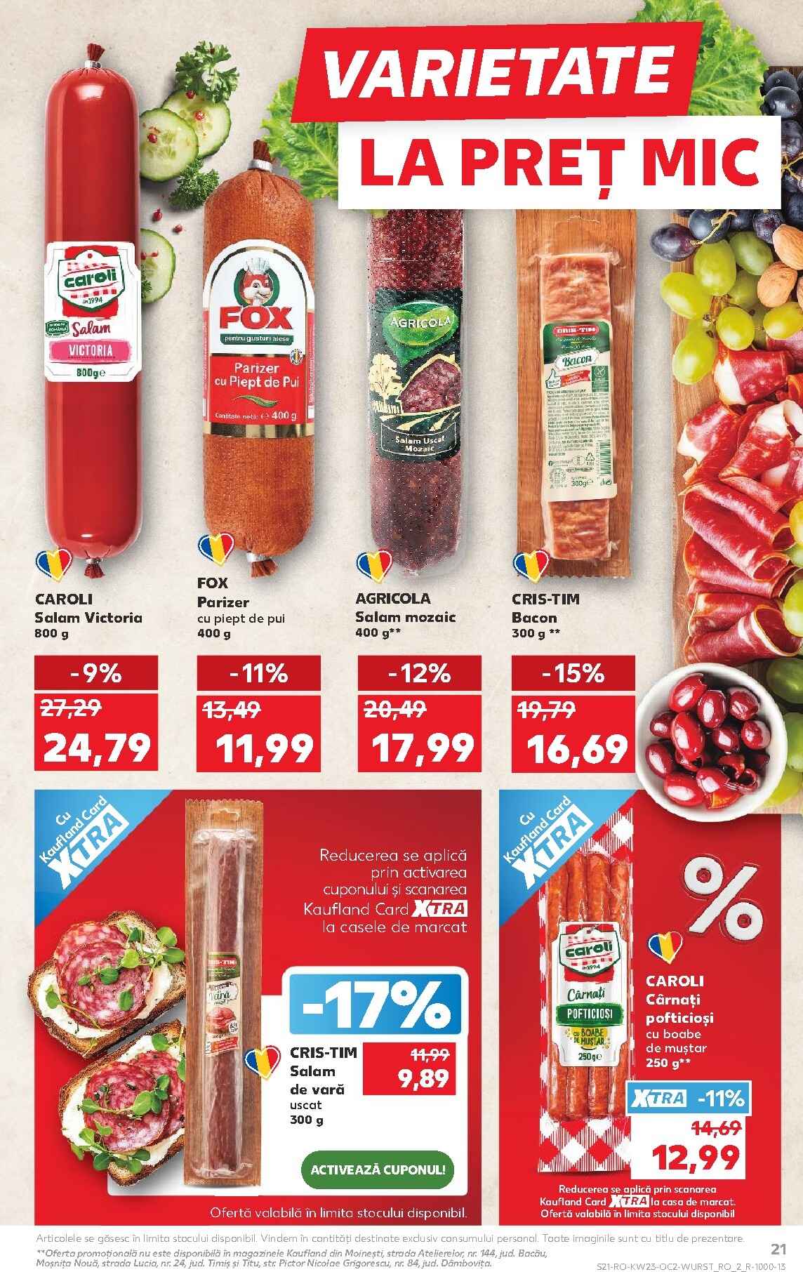 kaufland - Kaufland pliante pentru săptămâna viitoare de la miercuri 03.06.2026 până la marți 09.06.2026 - page: 21