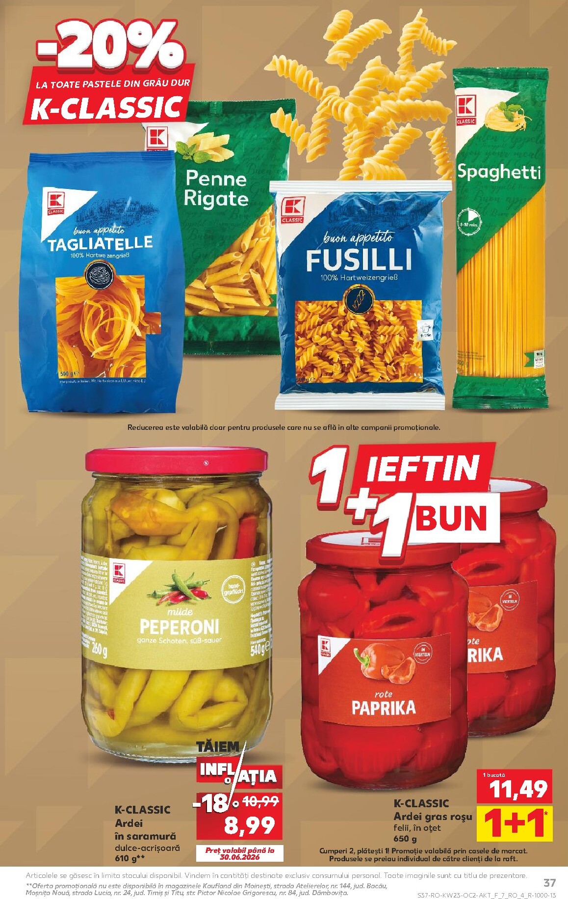 kaufland - Kaufland pliante pentru săptămâna viitoare de la miercuri 03.06.2026 până la marți 09.06.2026 - page: 37