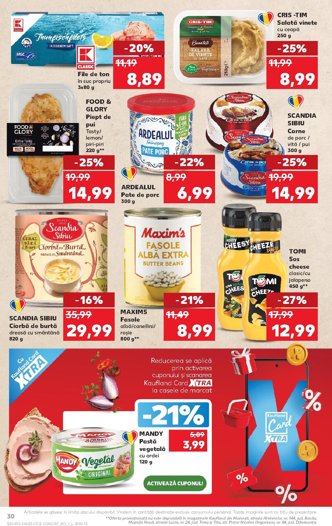 kaufland - Kaufland pliante pentru săptămâna viitoare de la miercuri 03.06.2026 până la marți 09.06.2026 - page: 30