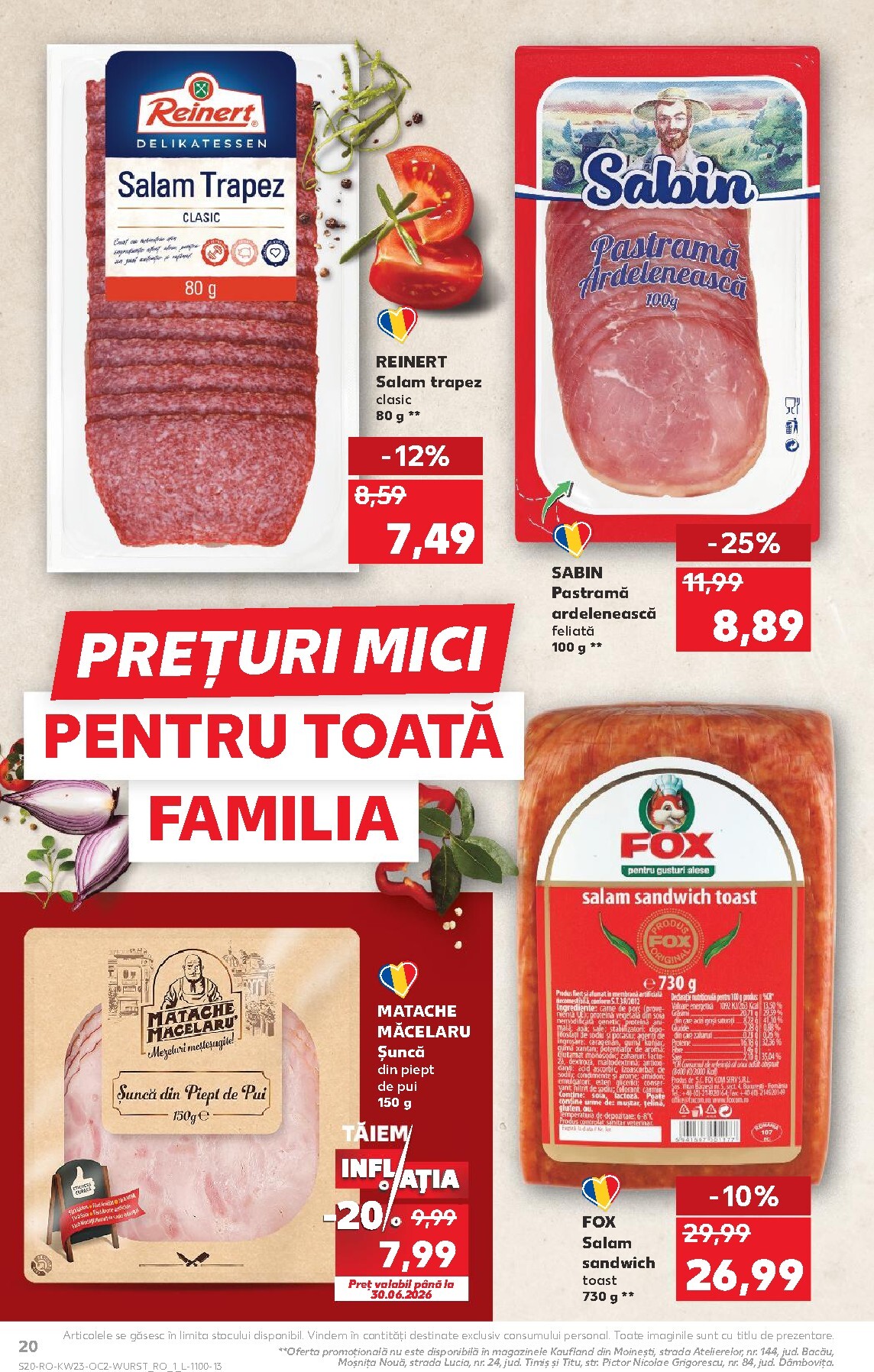 kaufland - Kaufland pliante pentru săptămâna viitoare de la miercuri 03.06.2026 până la marți 09.06.2026 - page: 20