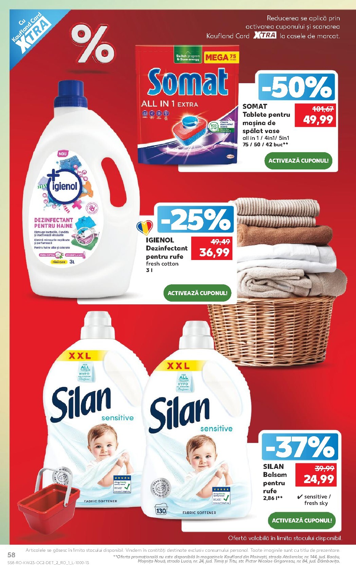 kaufland - Kaufland pliante pentru săptămâna viitoare de la miercuri 03.06.2026 până la marți 09.06.2026 - page: 58