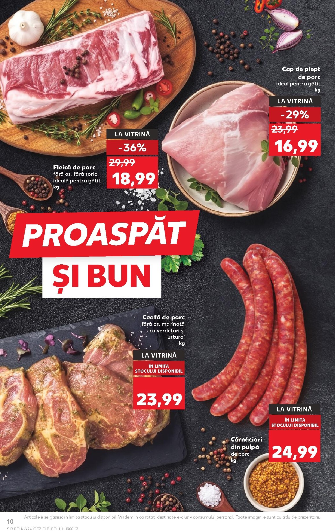 kaufland - Kaufland pliante pentru săptămâna viitoare de la miercuri 10.06.2026 până la marți 16.06.2026 - page: 10