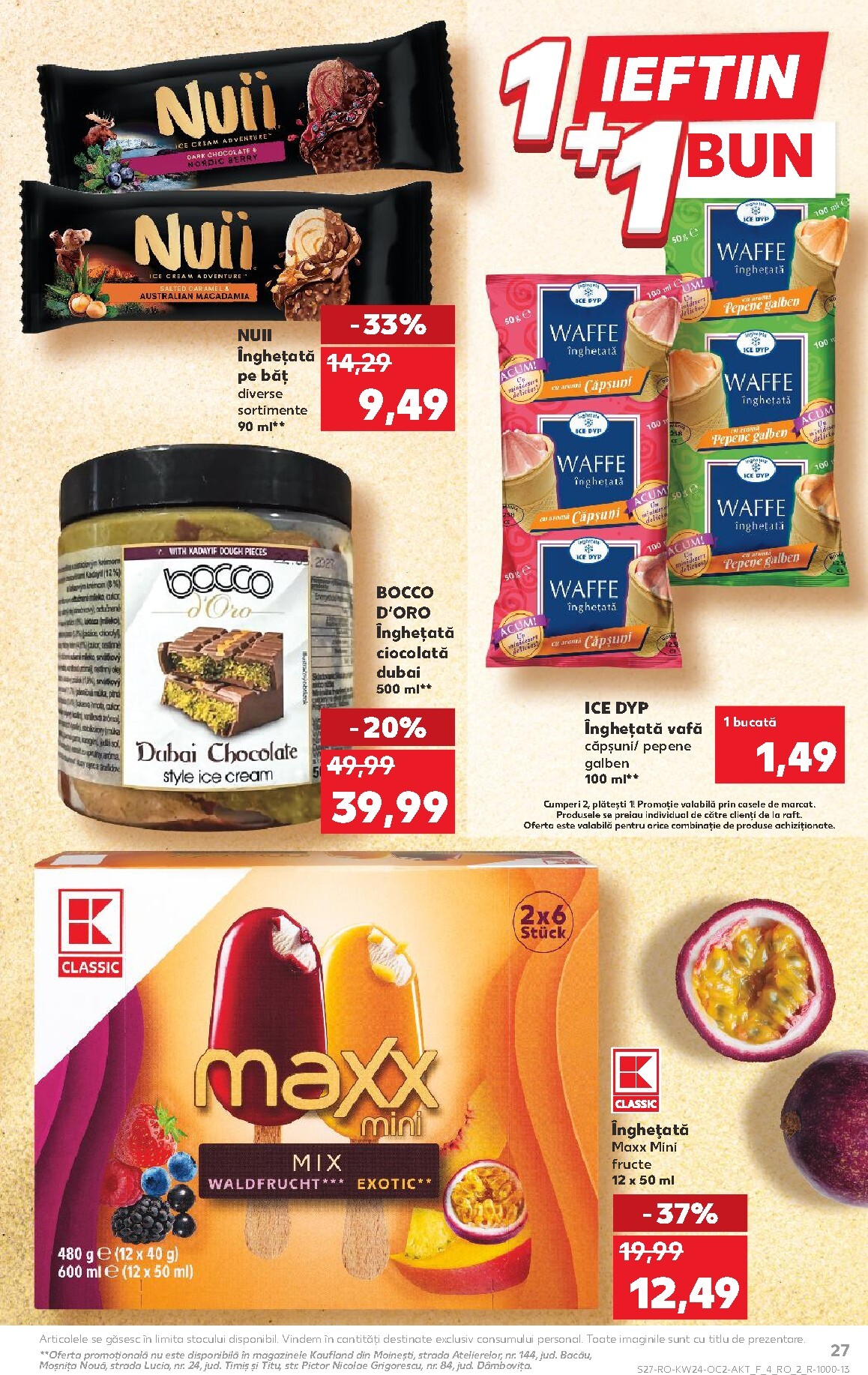 kaufland - Kaufland pliante pentru săptămâna viitoare de la miercuri 10.06.2026 până la marți 16.06.2026 - page: 27