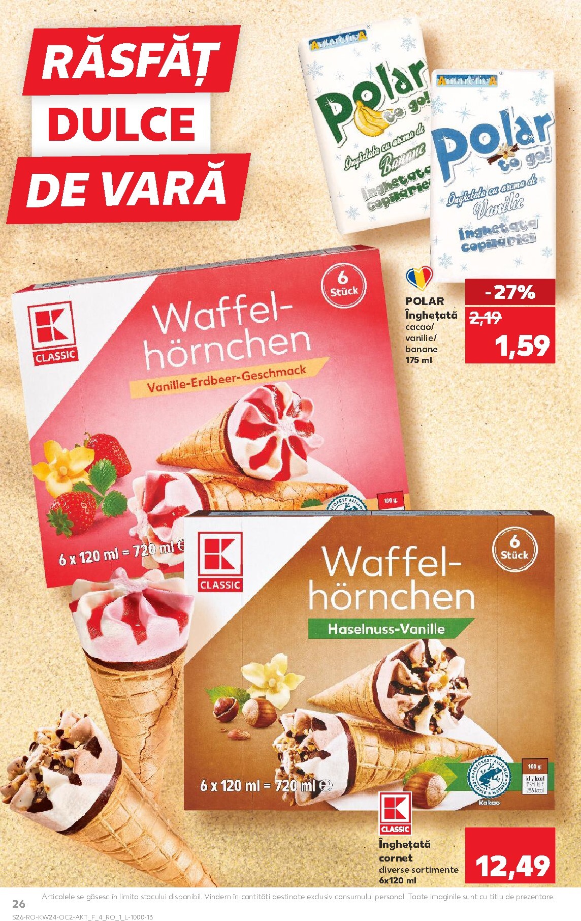 kaufland - Kaufland pliante pentru săptămâna viitoare de la miercuri 10.06.2026 până la marți 16.06.2026 - page: 26