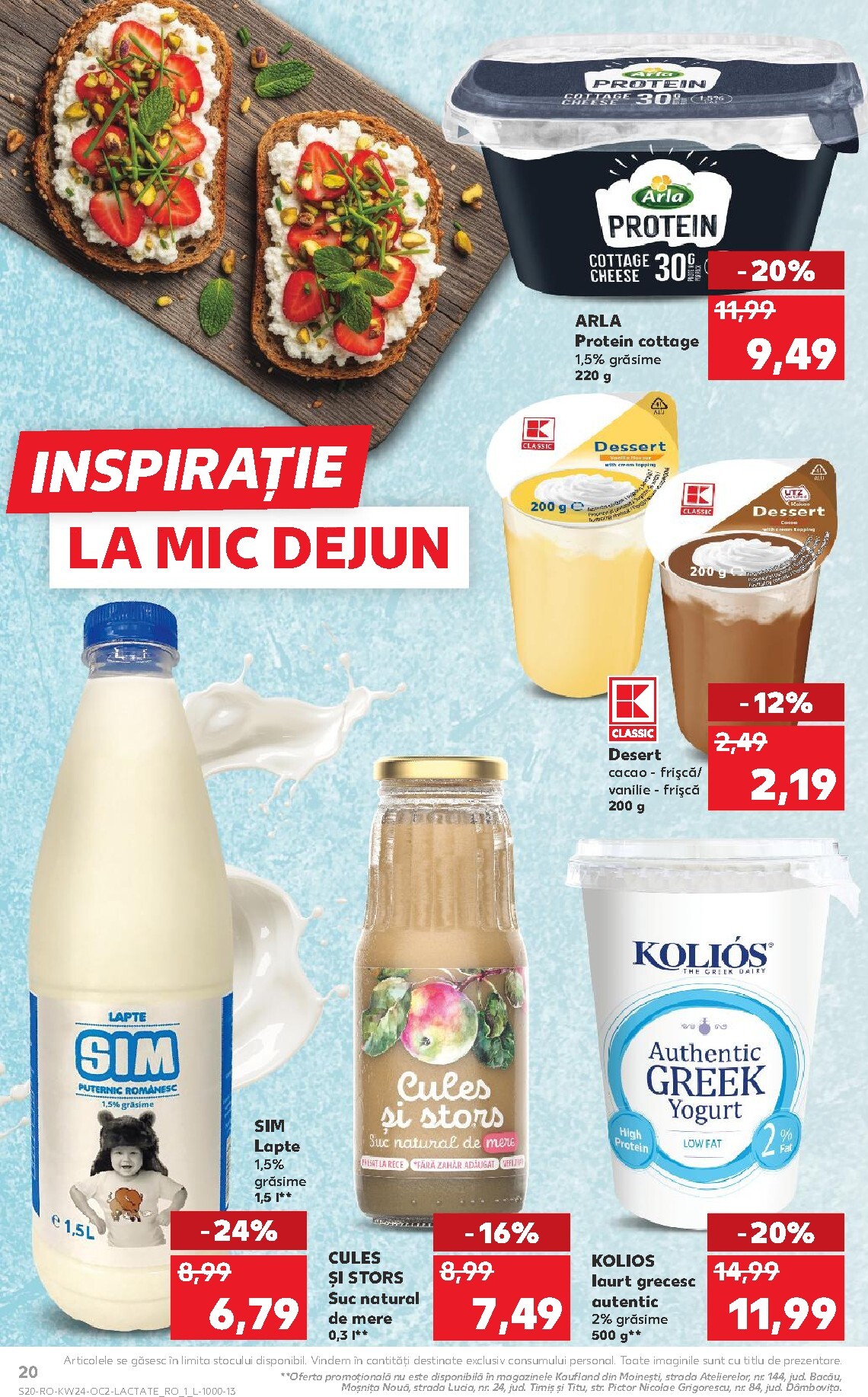 kaufland - Kaufland pliante pentru săptămâna viitoare de la miercuri 10.06.2026 până la marți 16.06.2026 - page: 20