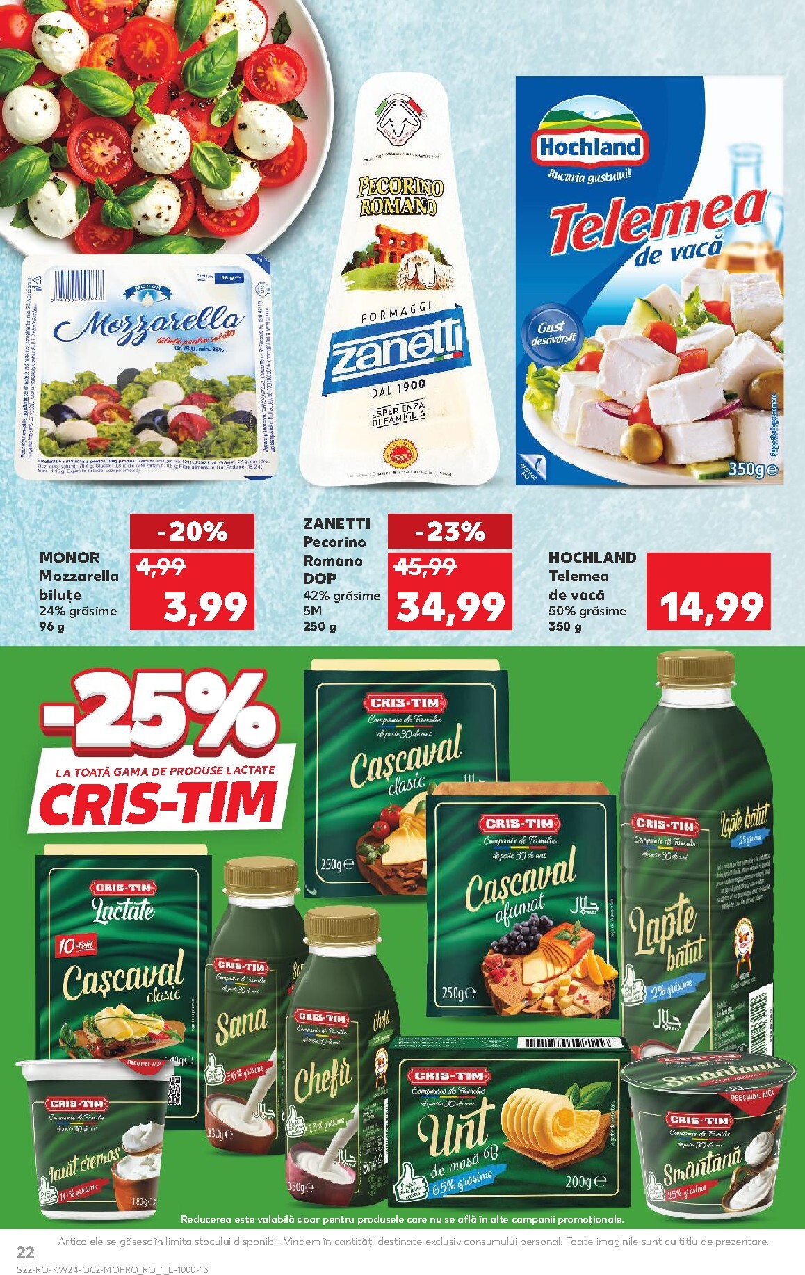 kaufland - Kaufland pliante pentru săptămâna viitoare de la miercuri 10.06.2026 până la marți 16.06.2026 - page: 22