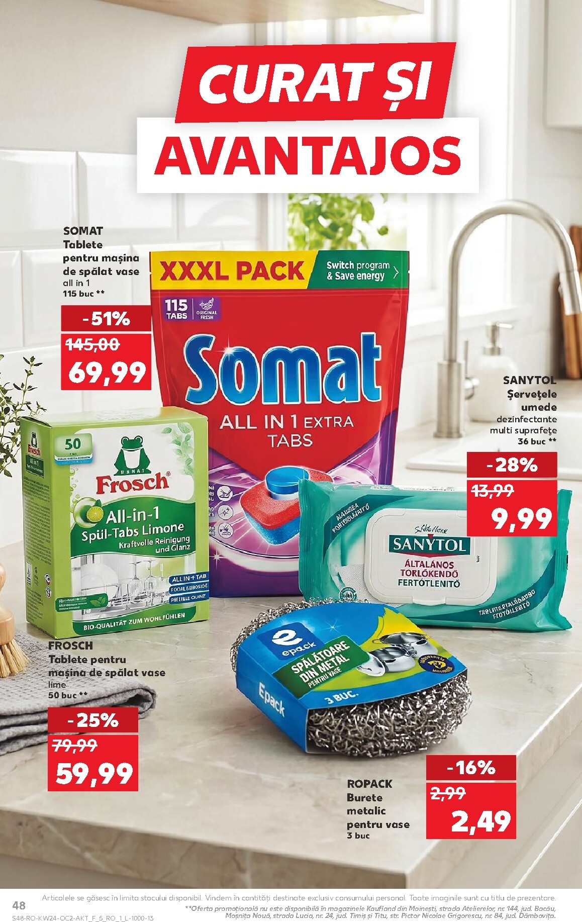 kaufland - Kaufland pliante pentru săptămâna viitoare de la miercuri 10.06.2026 până la marți 16.06.2026 - page: 48