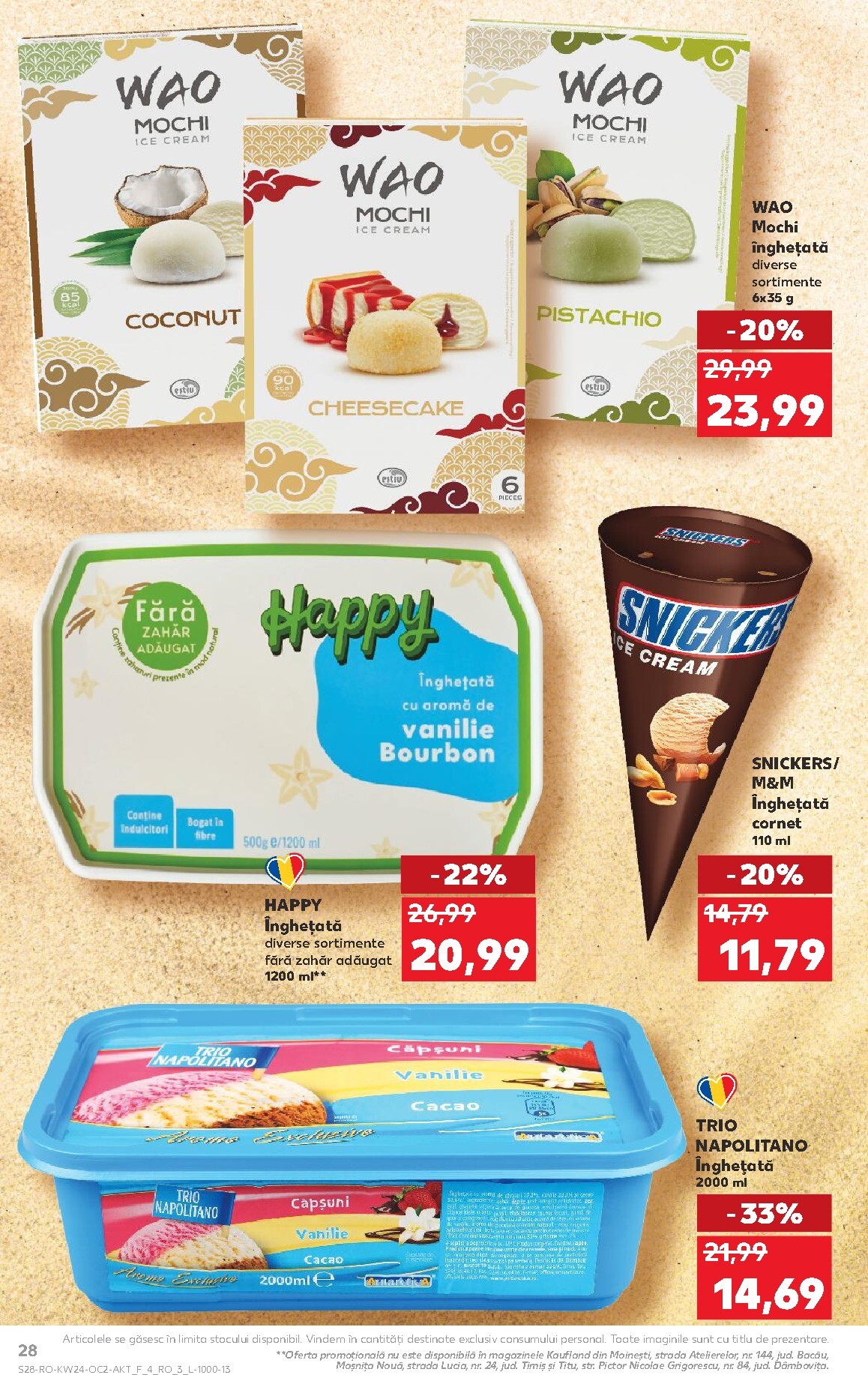 kaufland - Kaufland pliante pentru săptămâna viitoare de la miercuri 10.06.2026 până la marți 16.06.2026 - page: 28