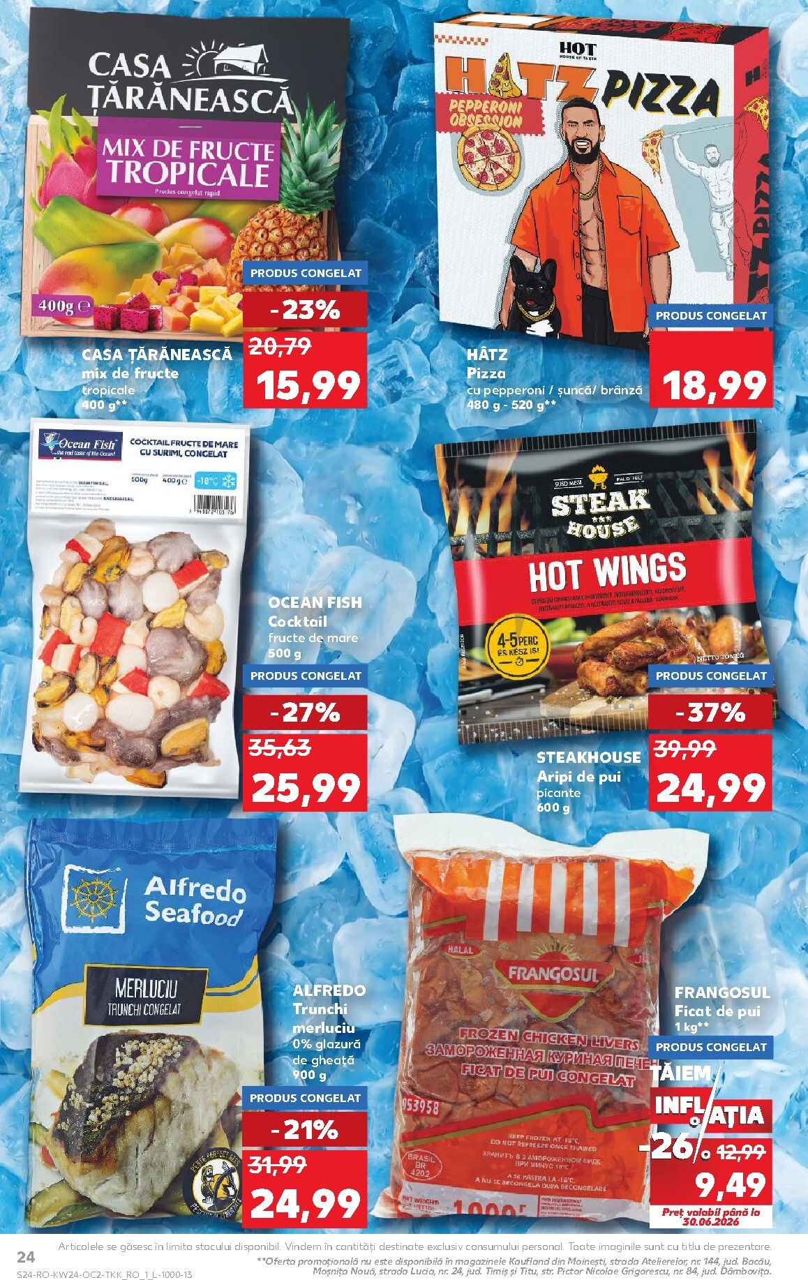 kaufland - Kaufland pliante pentru săptămâna viitoare de la miercuri 10.06.2026 până la marți 16.06.2026 - page: 24