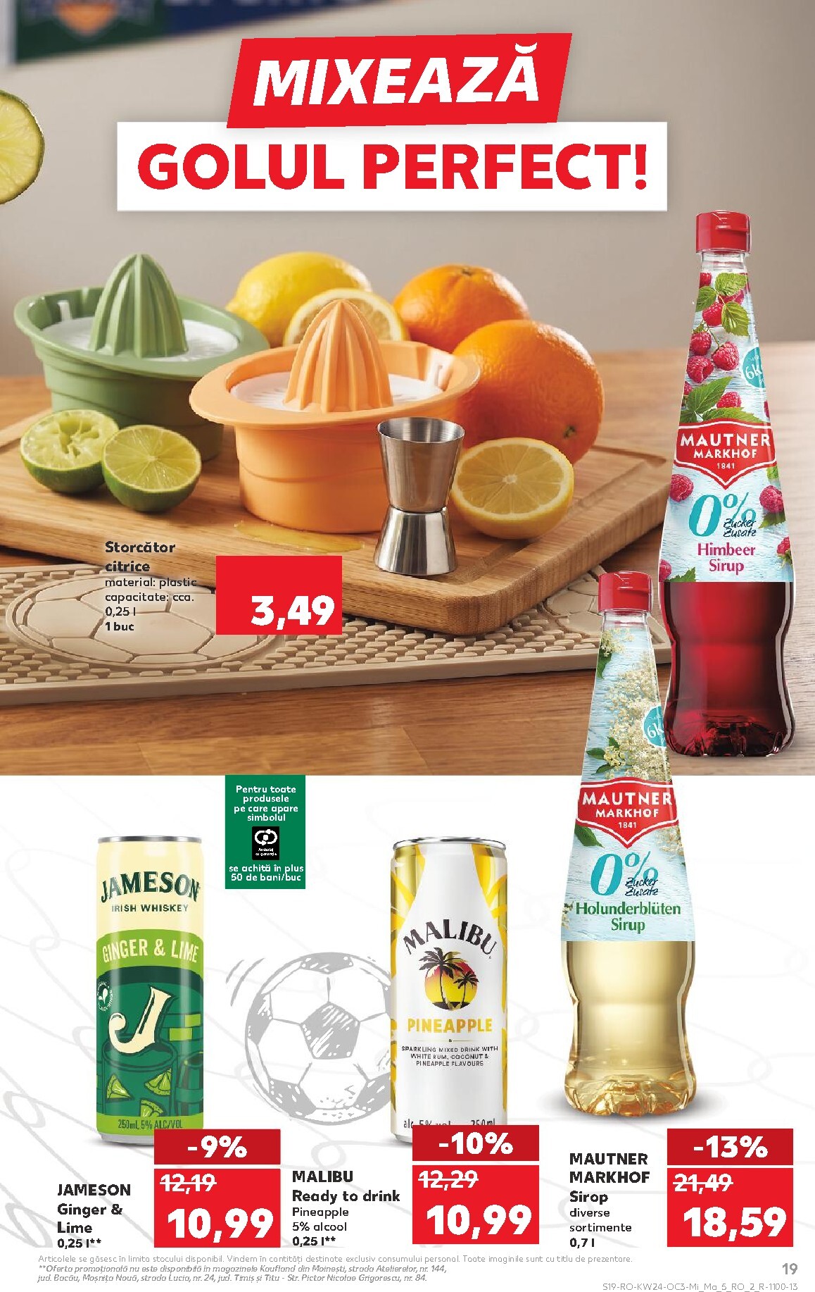 kaufland - Kaufland - Ieftin si bun pliante pentru săptămâna viitoare de la miercuri 10.06.2026 până la marți 16.06.2026 - page: 19