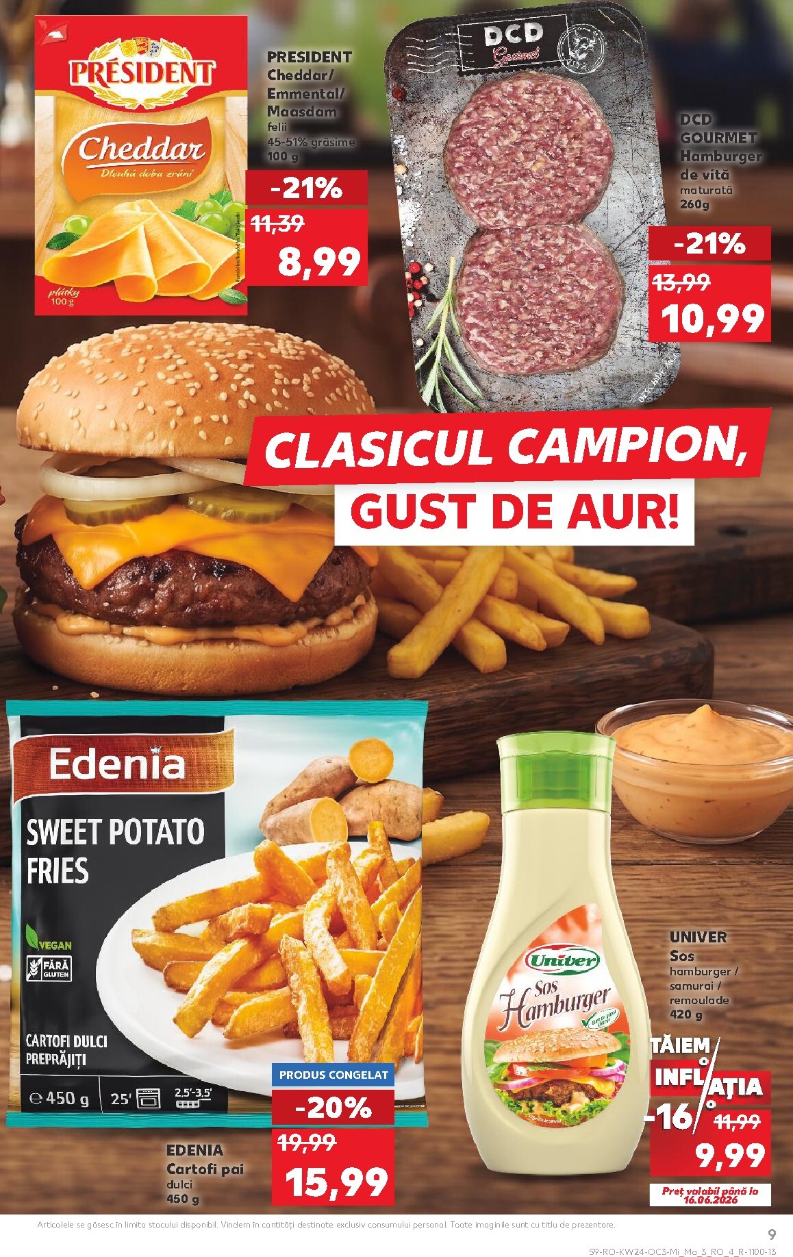 kaufland - Kaufland - Ieftin si bun pliante pentru săptămâna viitoare de la miercuri 10.06.2026 până la marți 16.06.2026 - page: 9