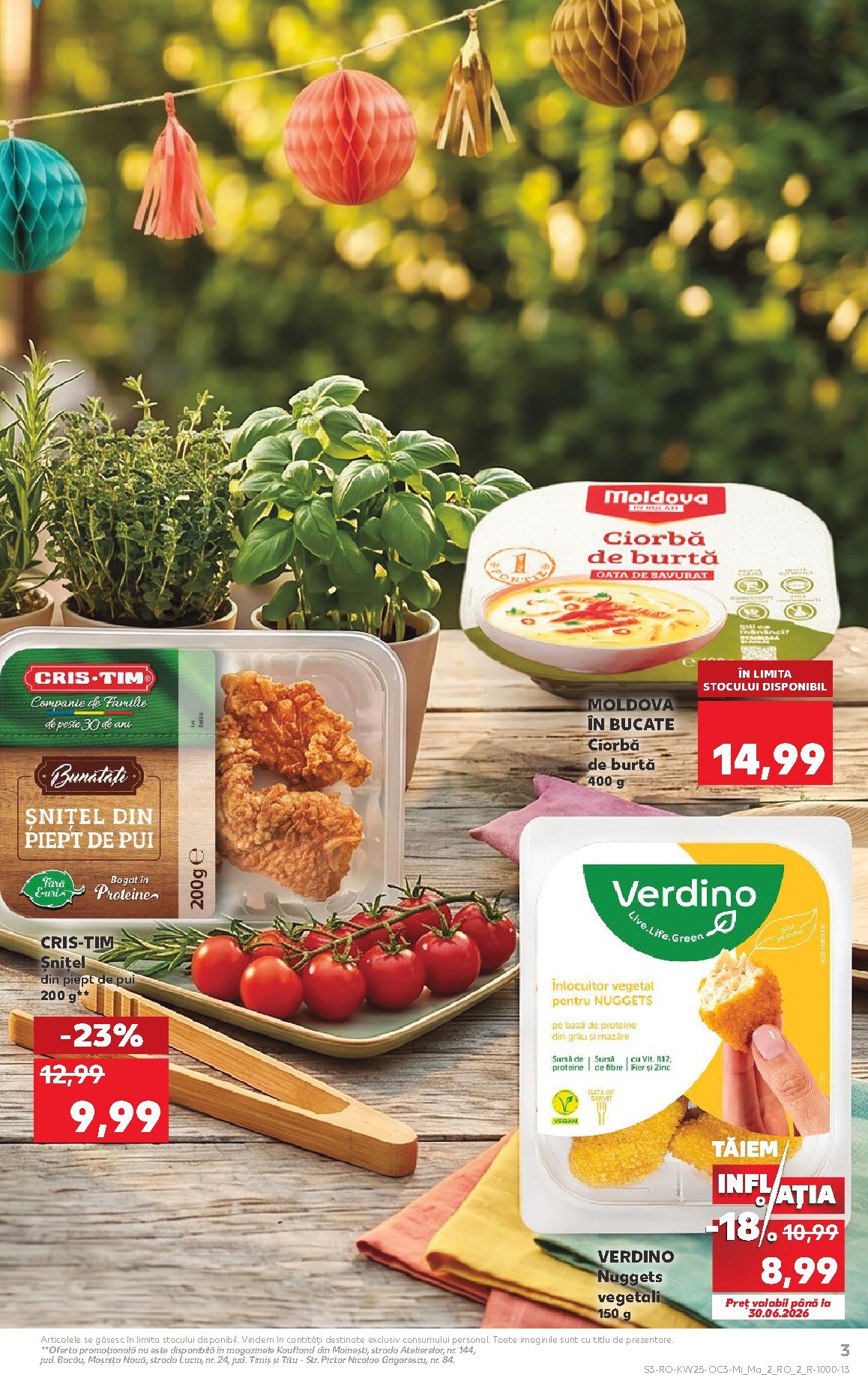 kaufland - Kaufland pliante pentru săptămâna viitoare de la miercuri 17.06.2026 până la marți 23.06.2026 - page: 3