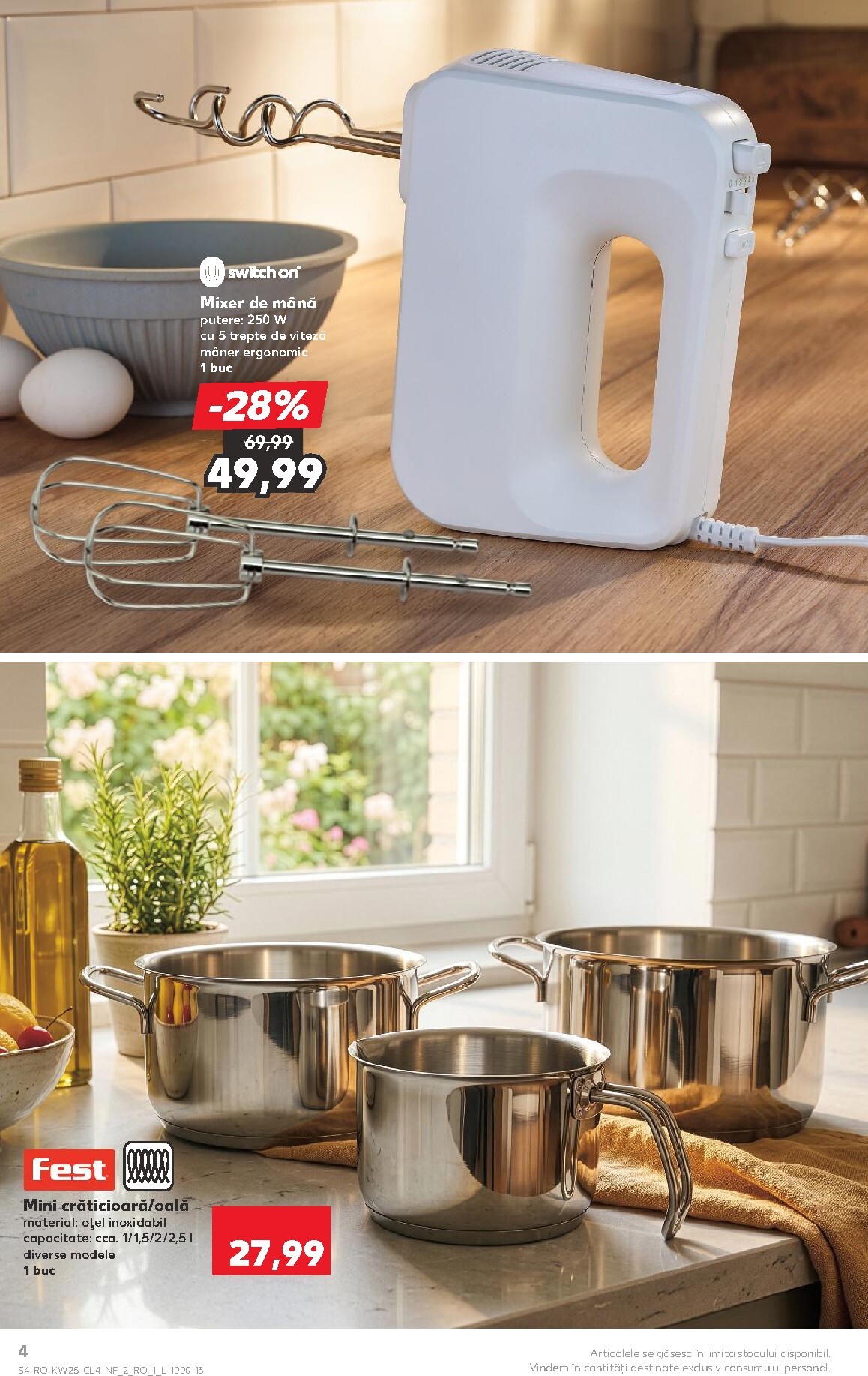kaufland - Kaufland - Nonfood pliante pentru săptămâna viitoare de la miercuri 17.06.2026 până la marți 23.06.2026 - page: 4
