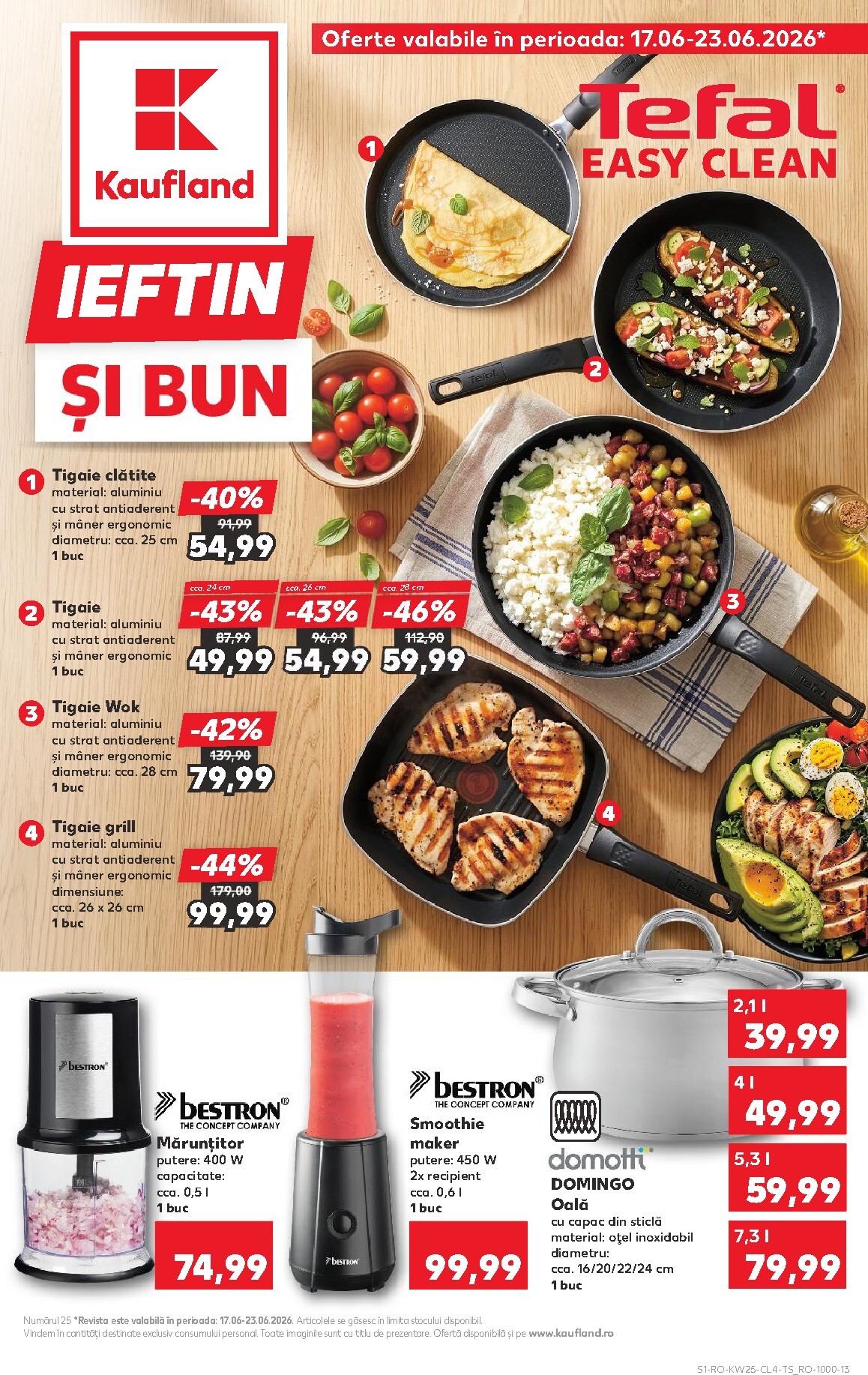 kaufland - Kaufland - Nonfood pliante pentru săptămâna viitoare de la miercuri 17.06.2026 până la marți 23.06.2026 - page: 1