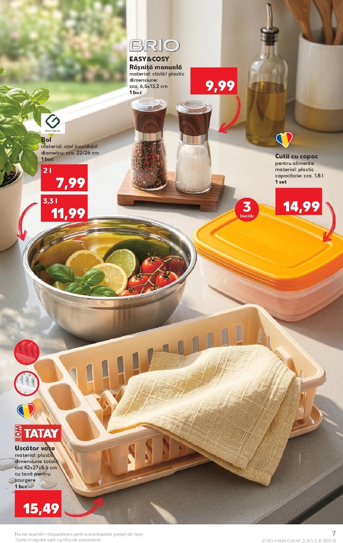 kaufland - Kaufland - Nonfood pliante pentru săptămâna viitoare de la miercuri 17.06.2026 până la marți 23.06.2026 - page: 7