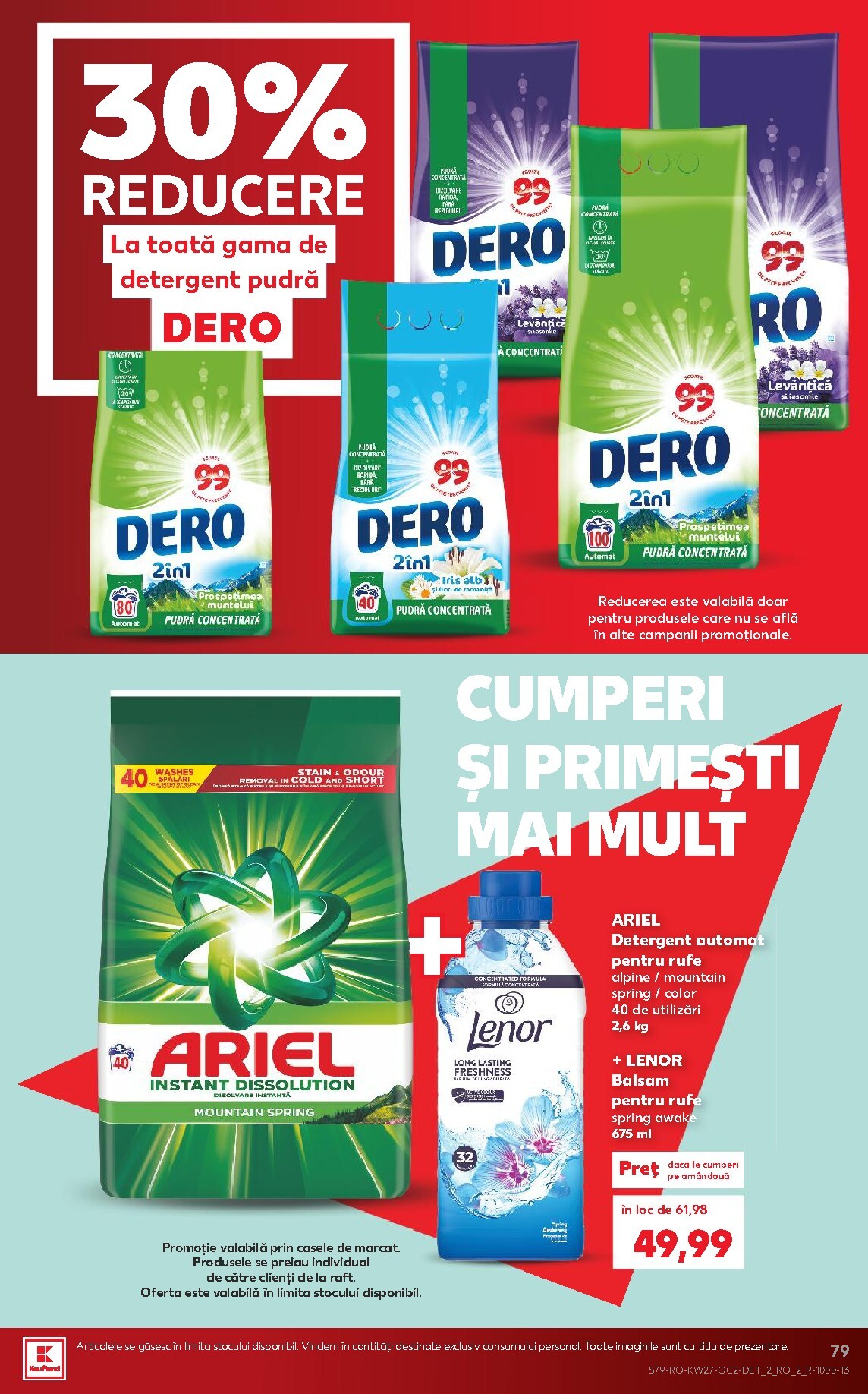 kaufland - Pliantele viitoare Kaufland valabil de la miercuri 01.07.2026 până la marți 07.07.2026 - page: 79