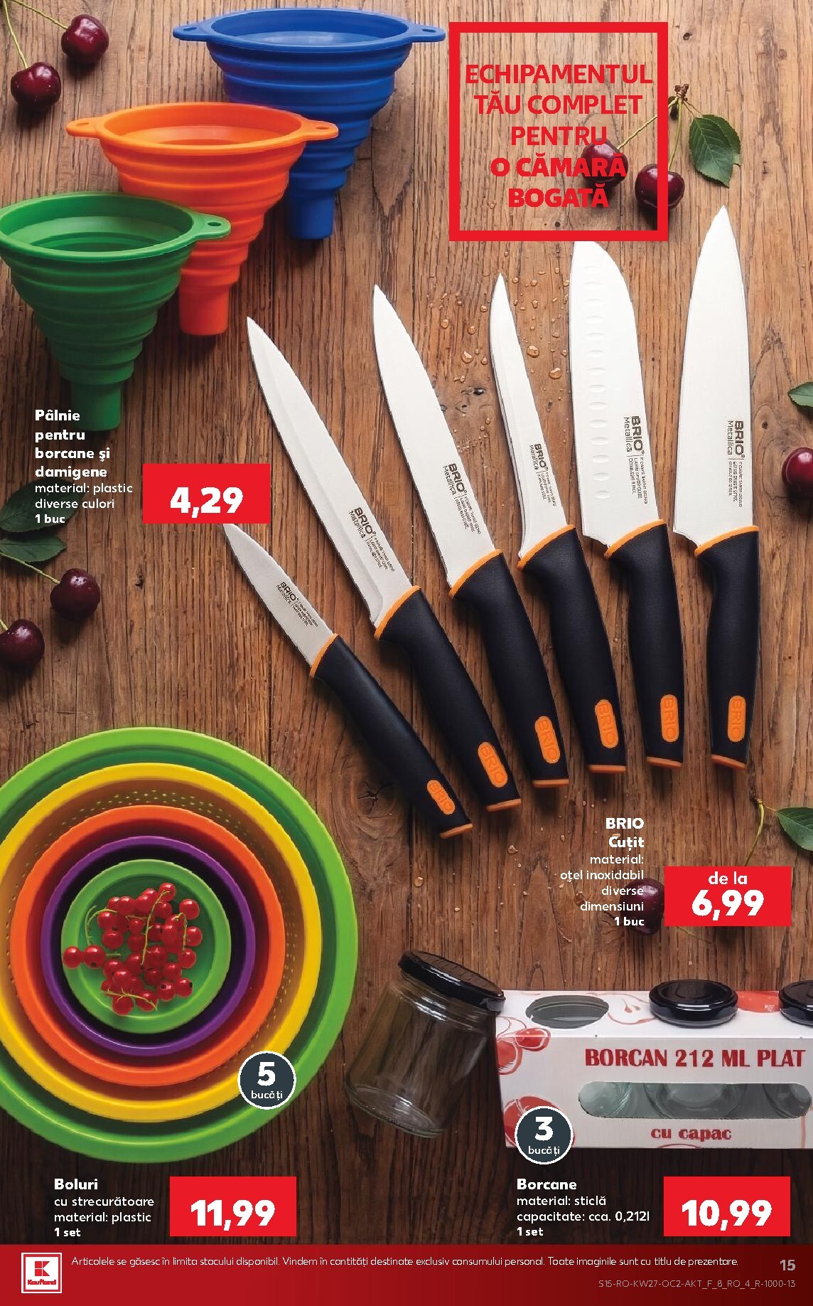 kaufland - Pliantele viitoare Kaufland valabil de la miercuri 01.07.2026 până la marți 07.07.2026 - page: 15