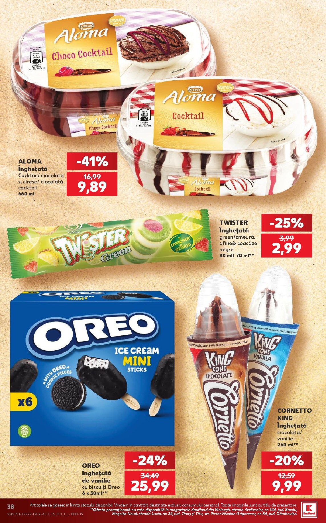 kaufland - Pliantele viitoare Kaufland valabil de la miercuri 01.07.2026 până la marți 07.07.2026 - page: 38