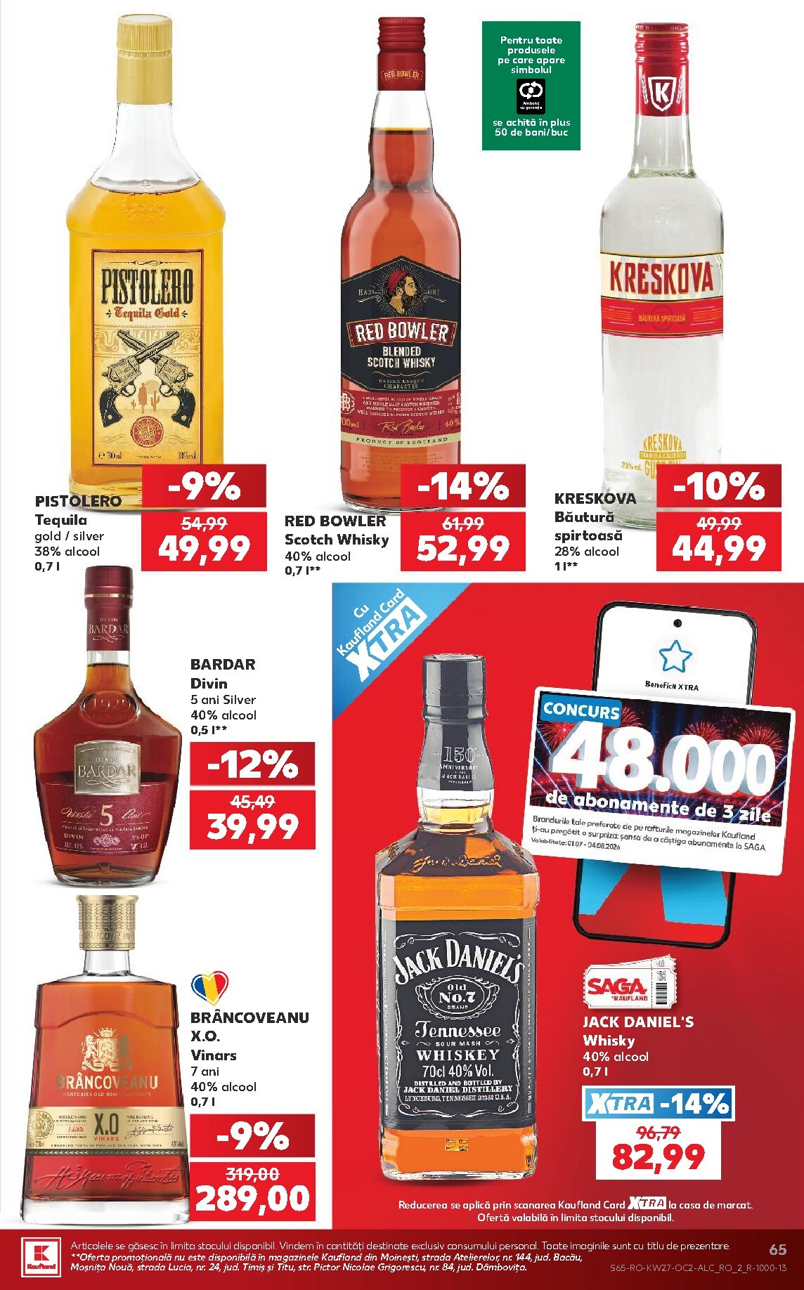 kaufland - Pliantele viitoare Kaufland valabil de la miercuri 01.07.2026 până la marți 07.07.2026 - page: 65