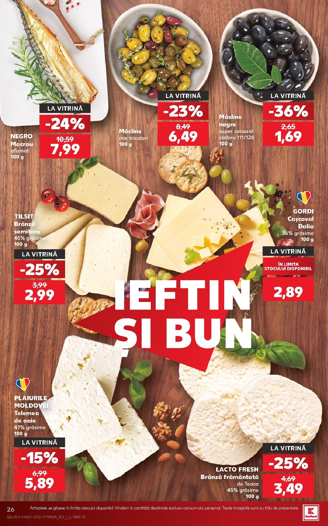 kaufland - Pliantele viitoare Kaufland valabil de la miercuri 01.07.2026 până la marți 07.07.2026 - page: 26