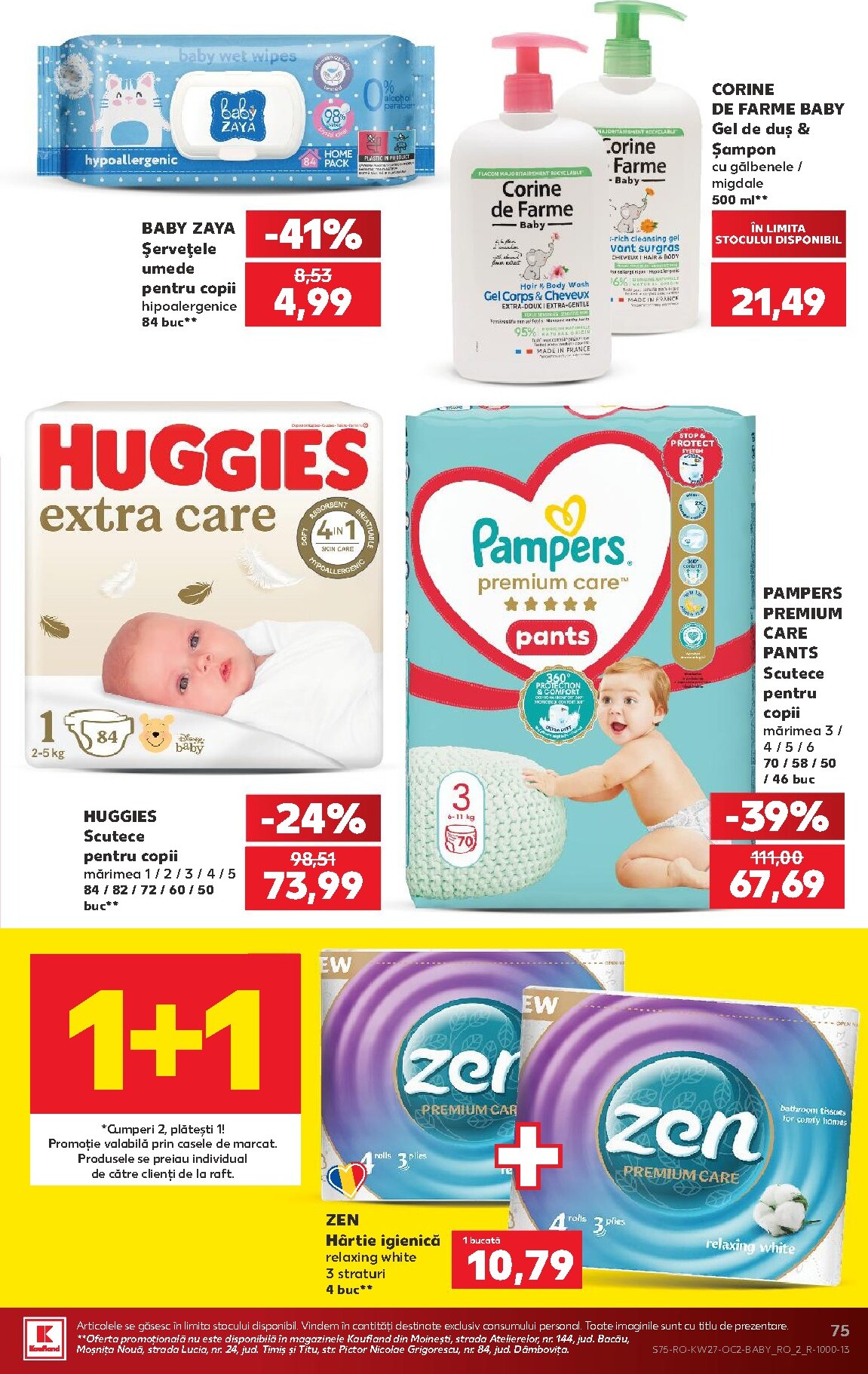 kaufland - Pliantele viitoare Kaufland valabil de la miercuri 01.07.2026 până la marți 07.07.2026 - page: 75