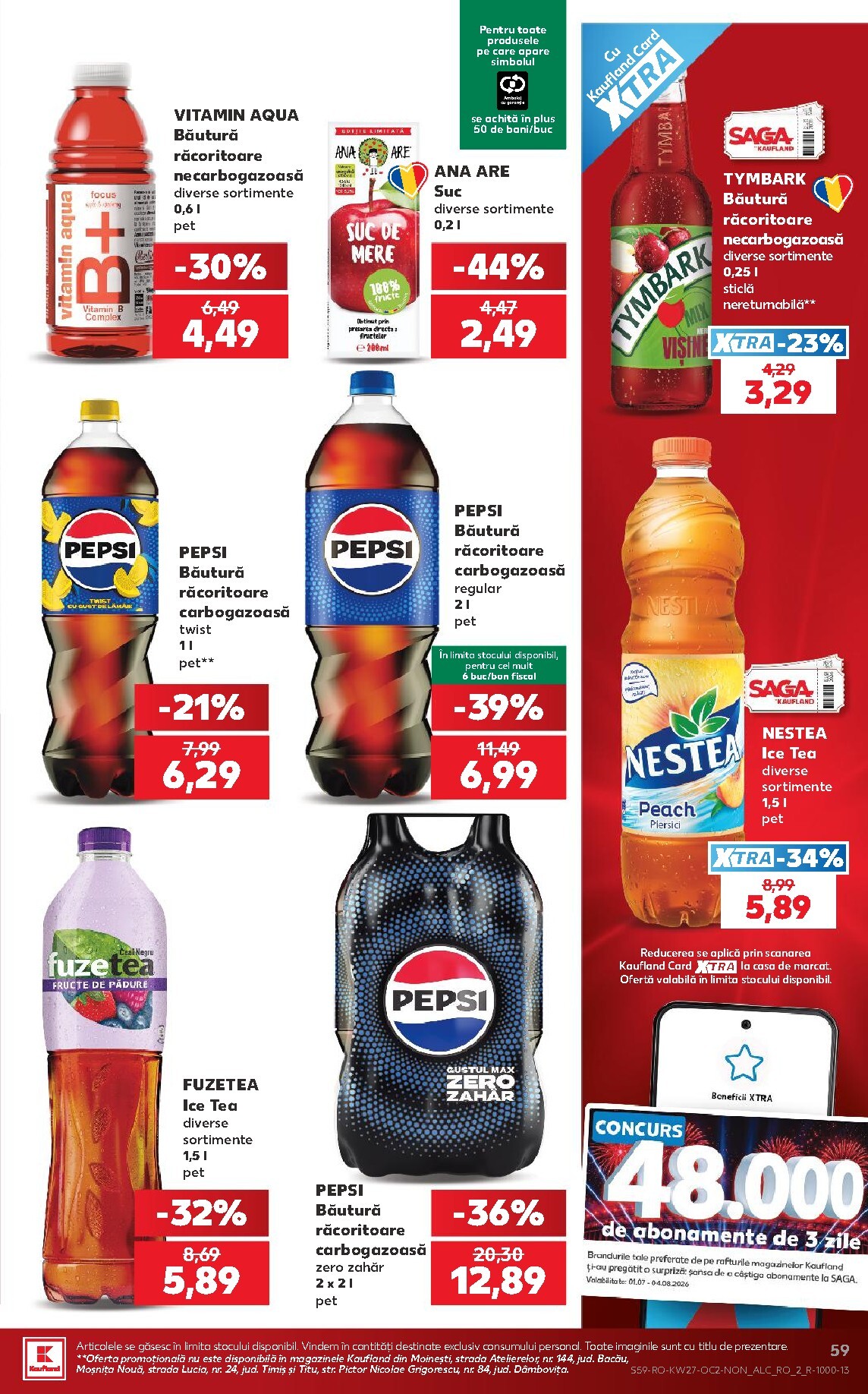 kaufland - Pliantele viitoare Kaufland valabil de la miercuri 01.07.2026 până la marți 07.07.2026 - page: 59