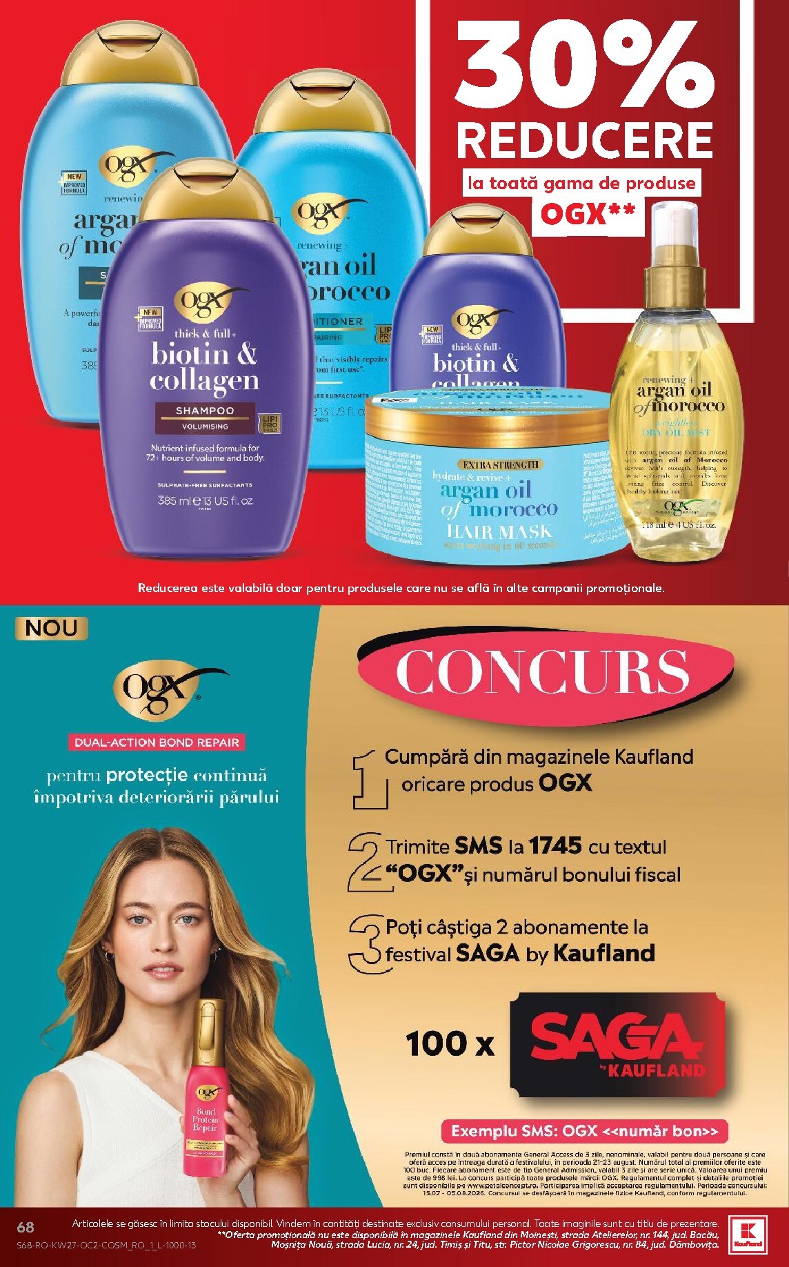 kaufland - Pliantele viitoare Kaufland valabil de la miercuri 01.07.2026 până la marți 07.07.2026 - page: 68