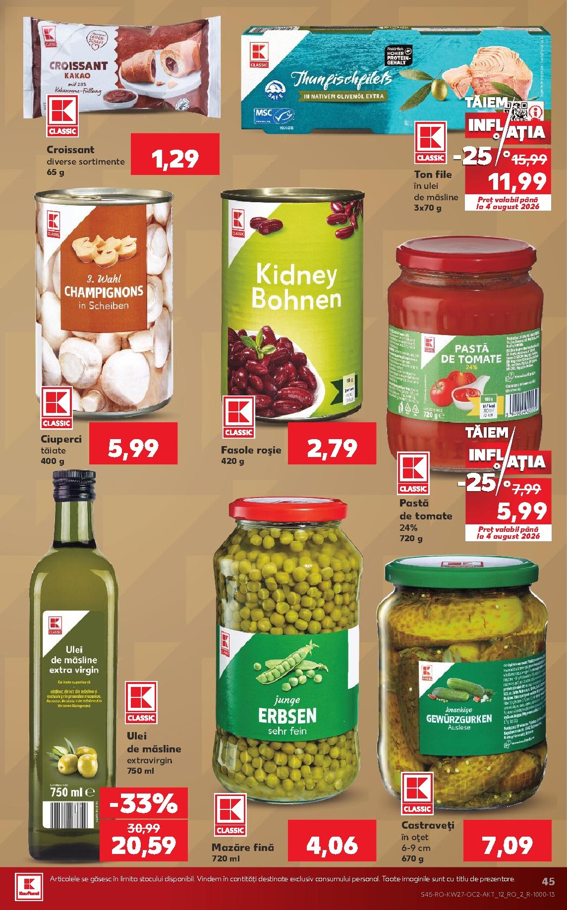 kaufland - Brosura Kaufland valabilă de la miercuri 01.07.2026 până la marți 07.07.2026 - page: 45