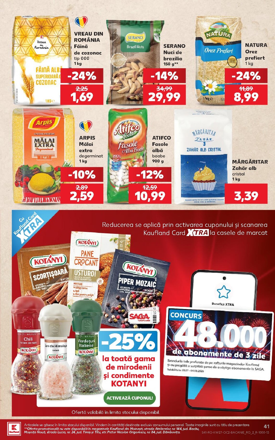 kaufland - Brosura Kaufland valabilă de la miercuri 01.07.2026 până la marți 07.07.2026 - page: 41