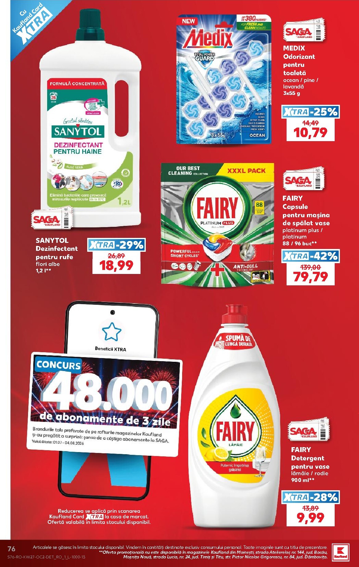 kaufland - Brosura Kaufland valabilă de la miercuri 01.07.2026 până la marți 07.07.2026 - page: 76